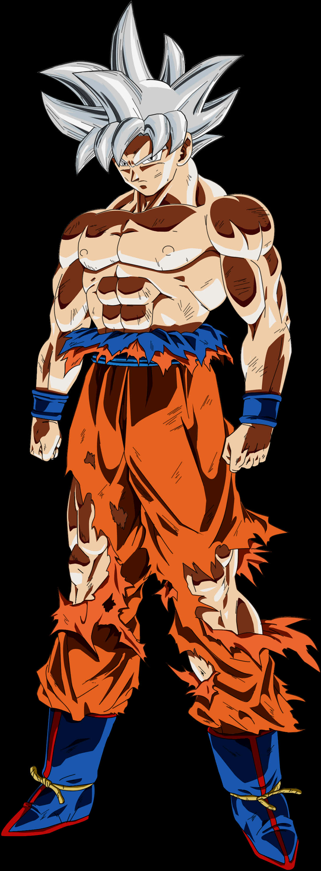 Tư thế đứng của Goku Siêu Bản Năng Hình nền
