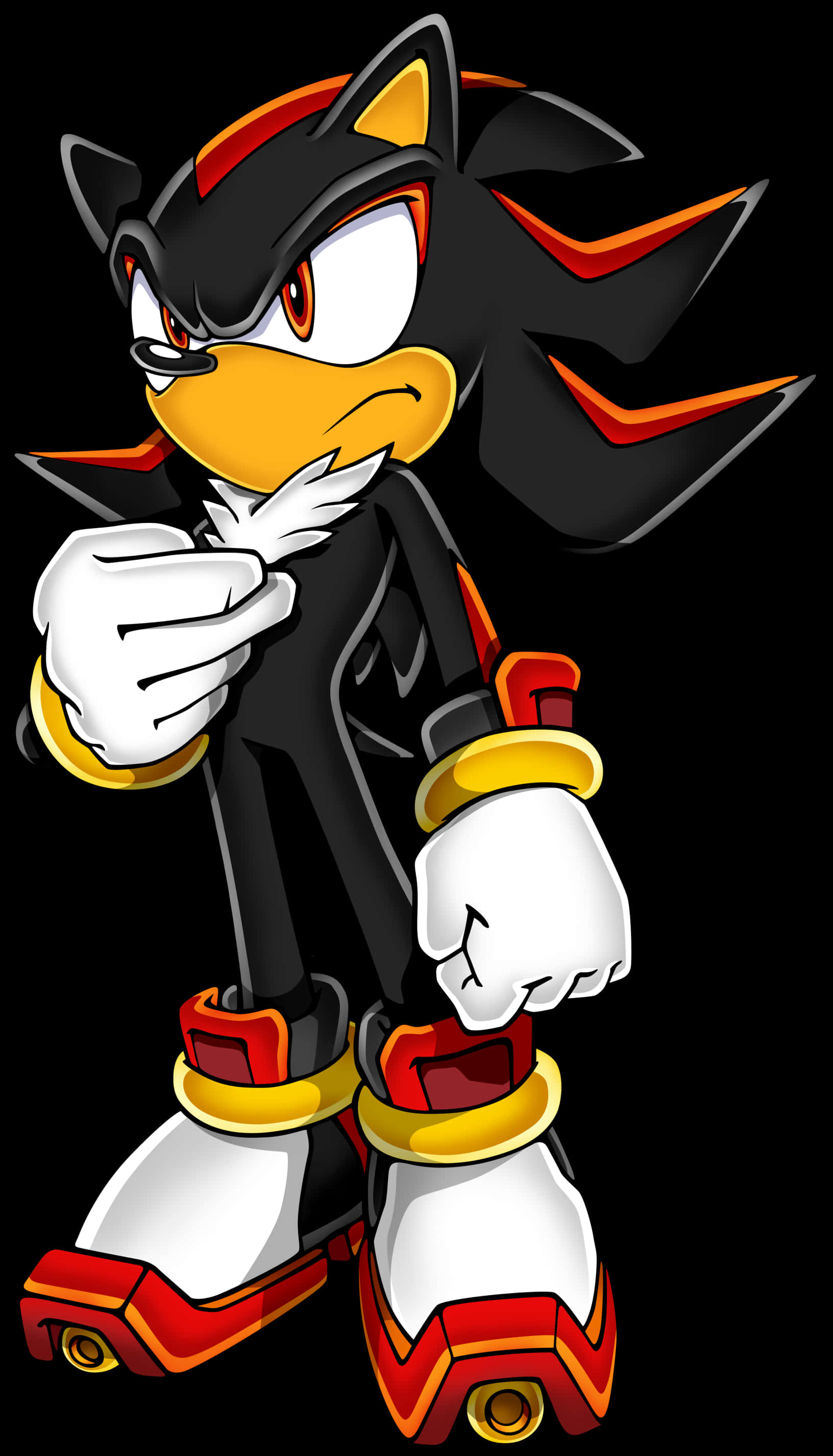 Tư thế đứng của Shadow The Hedgehog Hình nền