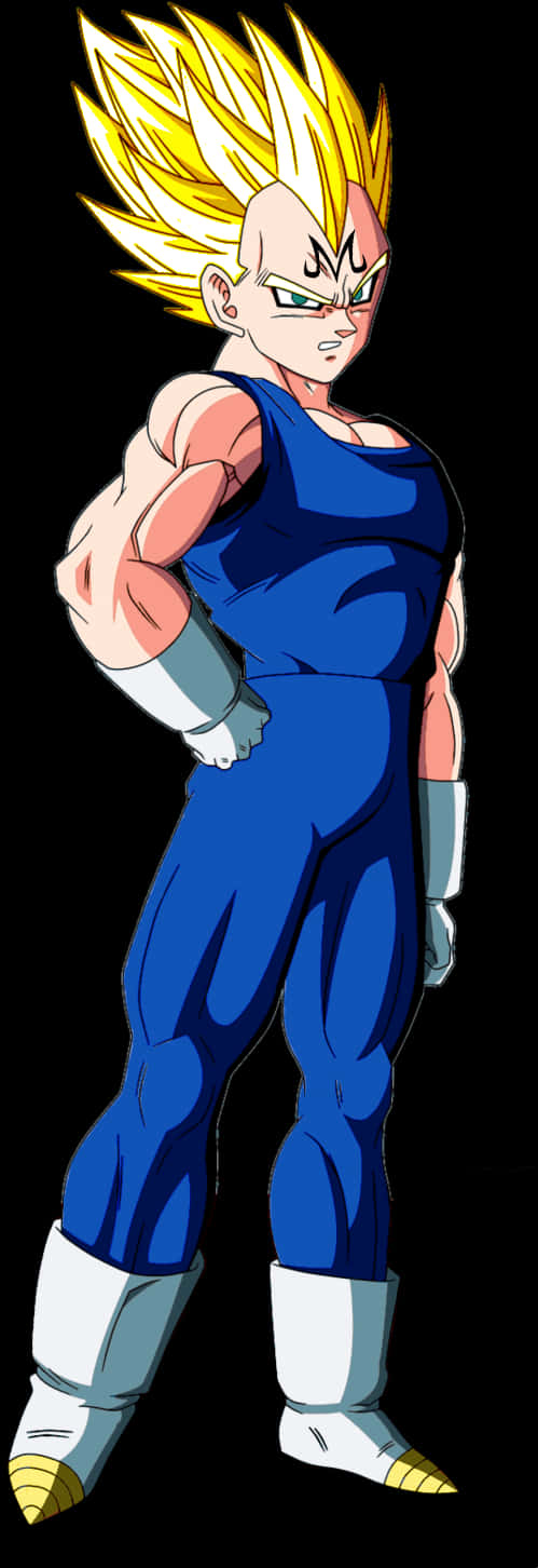 Tư thế đứng của Super Saiyan Vegeta Hình nền
