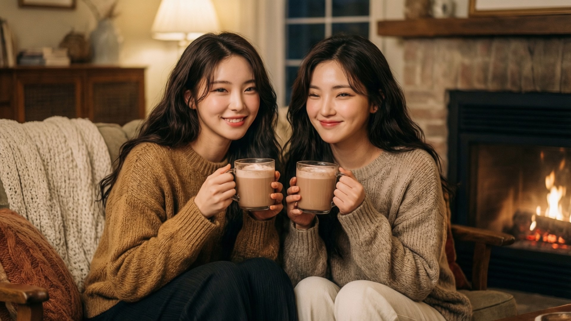 TWICE Đêm Đông Ấm Áp Hình nền