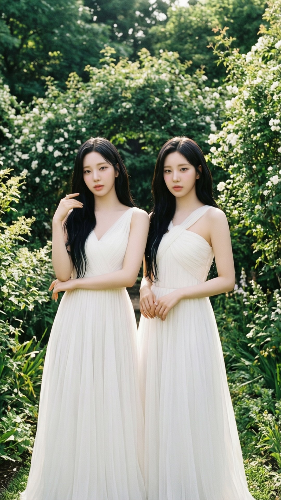 TWICE khu vườn thanh lịch Hình nền