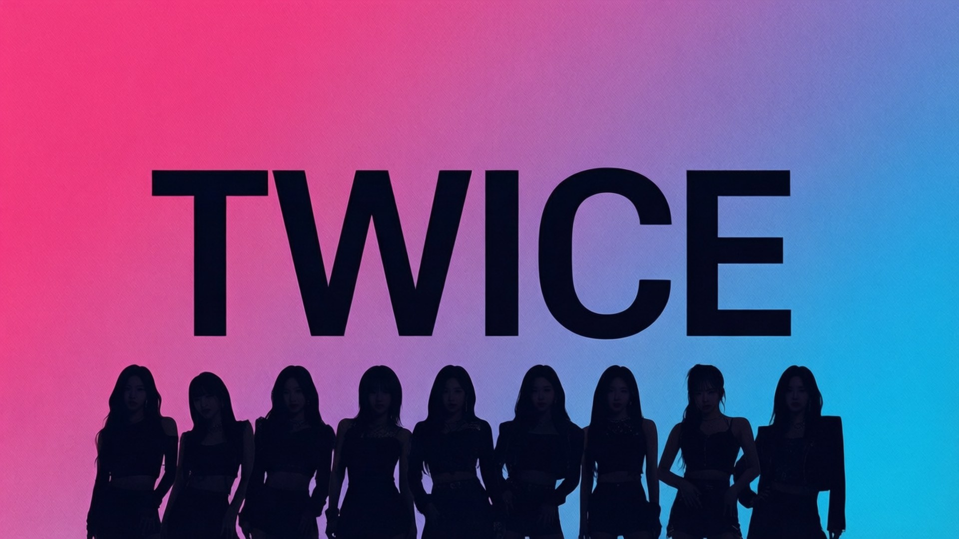 TWICE Kiểu Chữ Đậm Hình nền