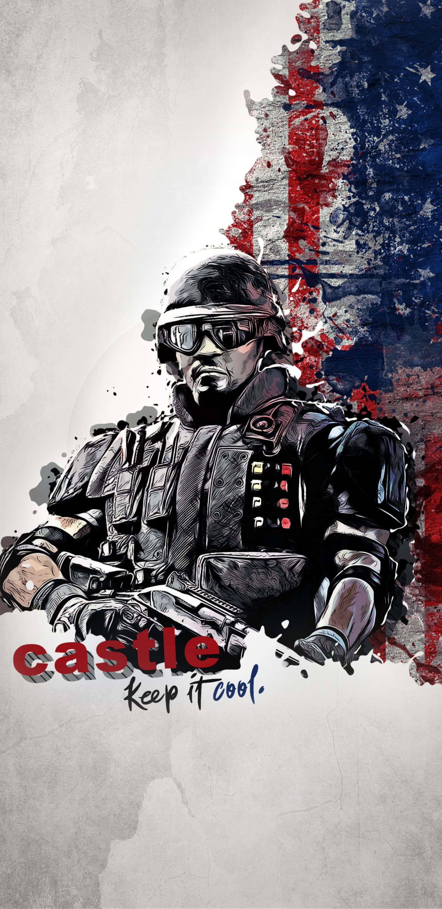 "Đưa cuộc chiến đến với bọn khủng bố với Rainbow Six Siege tuyệt vời trên Pixel 3XL" Hình nền