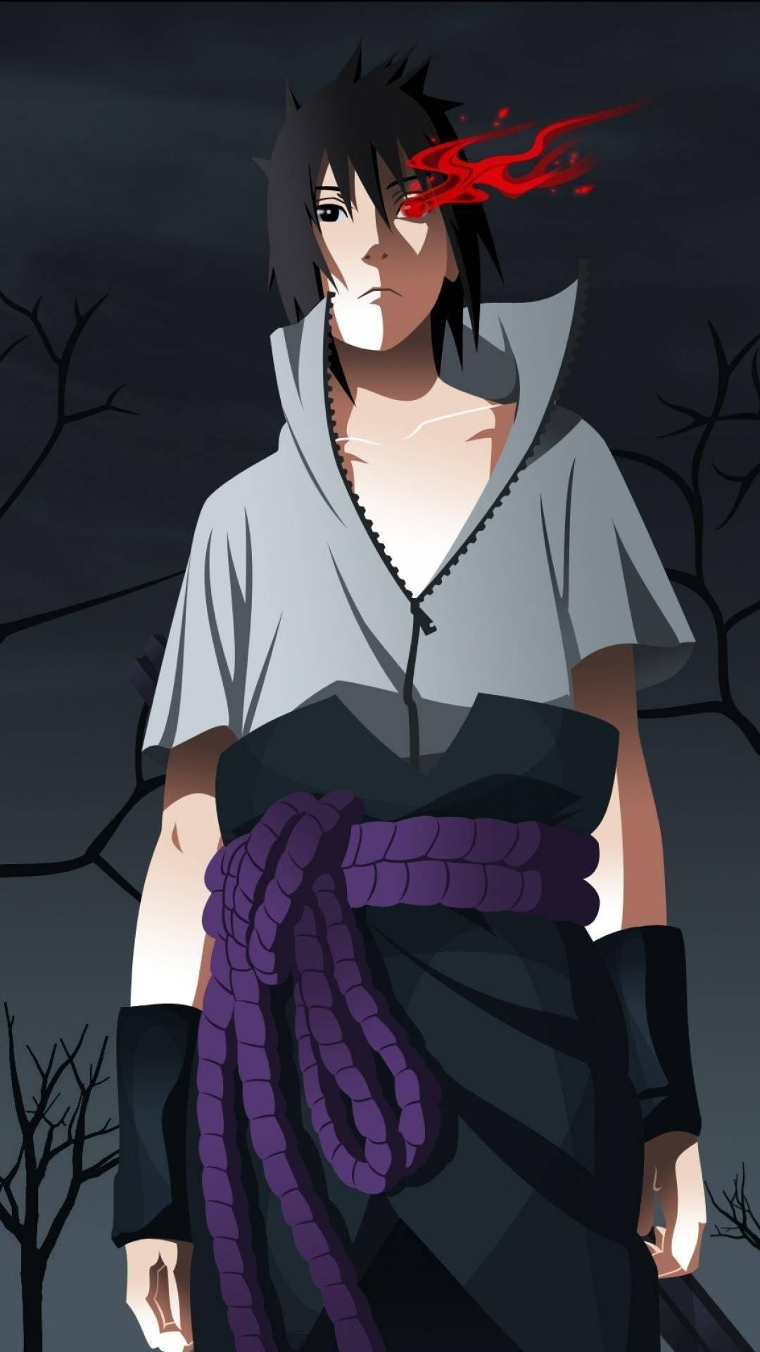 Uchiha Sasuke Naruto iPhone Nghệ thuật số Hình nền