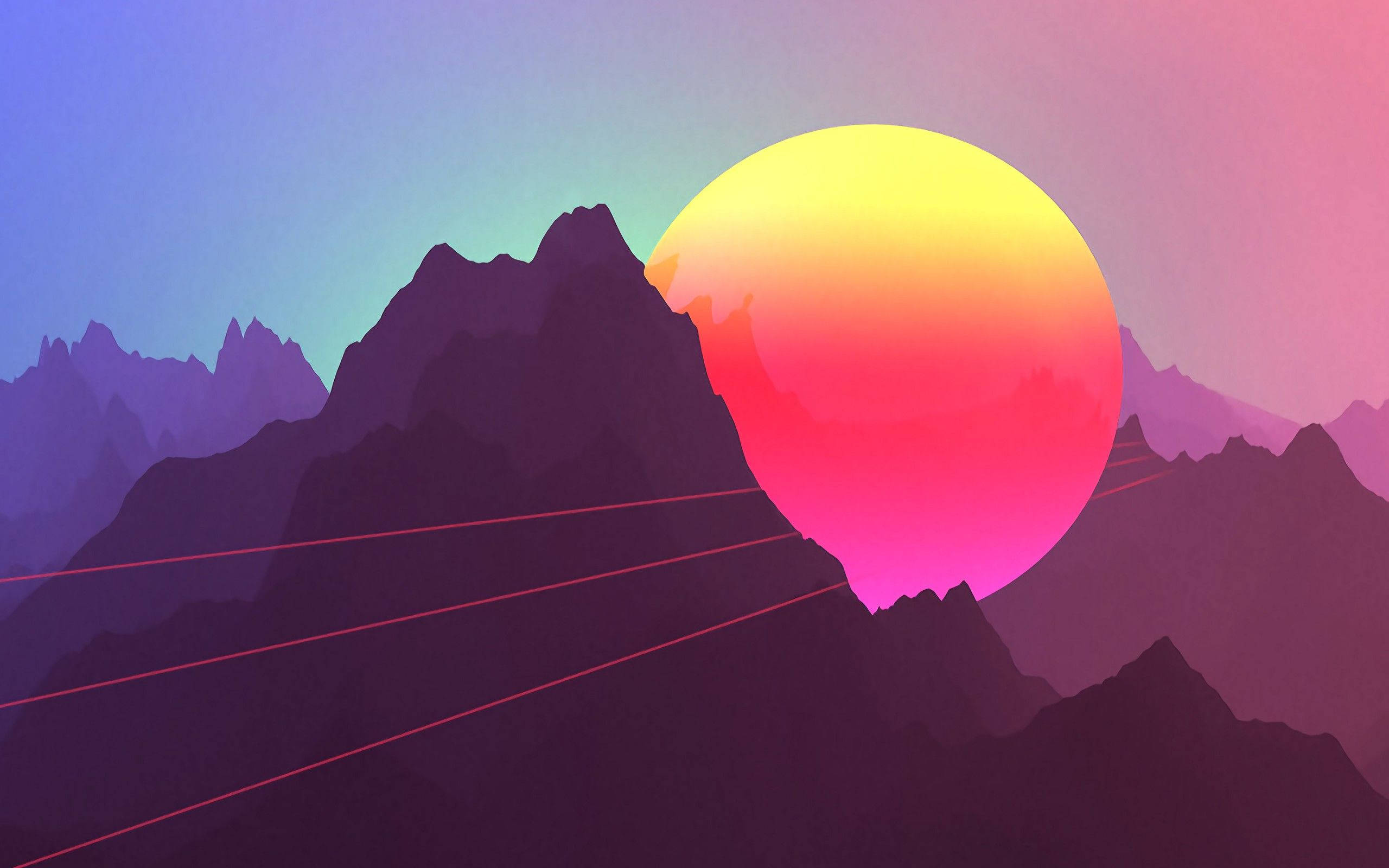 “Unwind in the sunset with your MacBook” Hình nền
