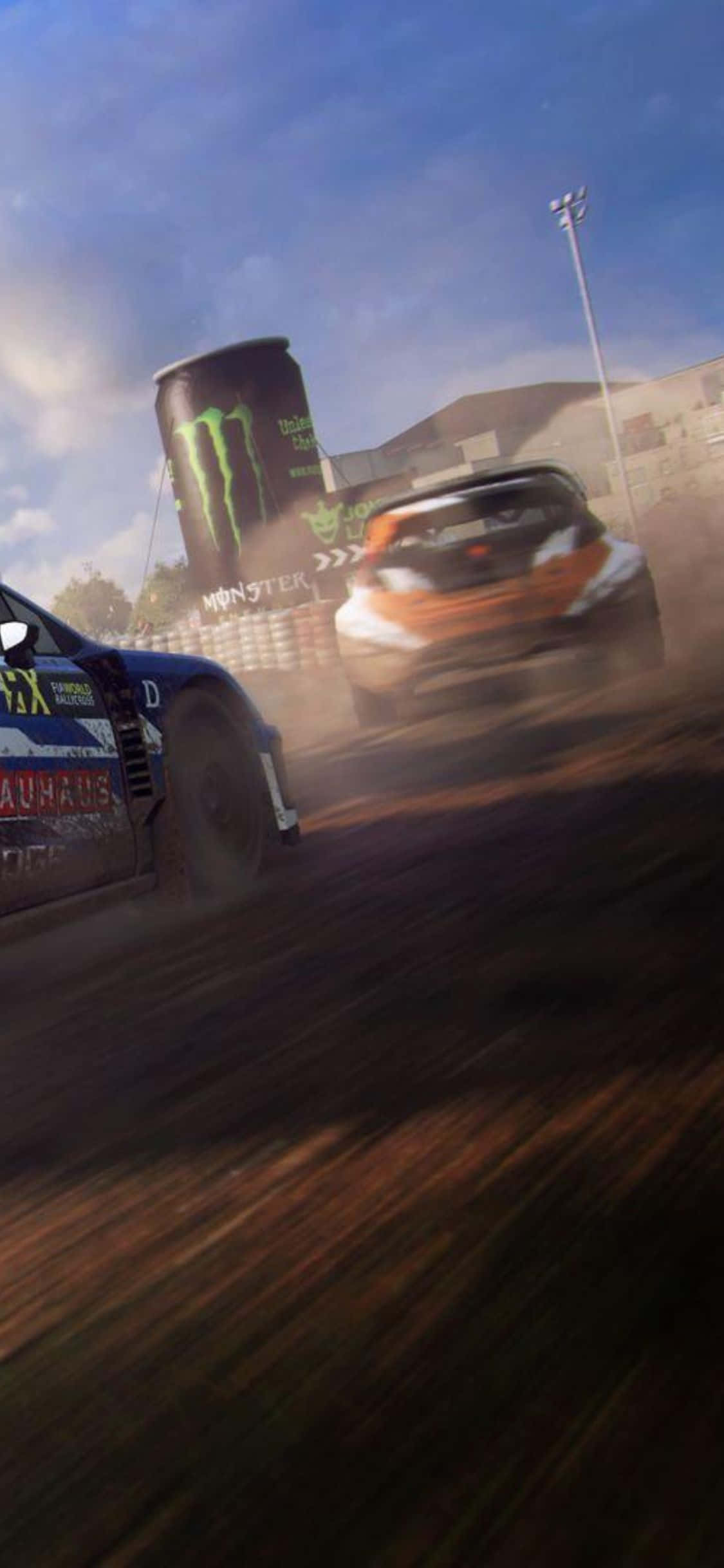Đương đầu với cuộc đua cùng iPhone Xs và Dirt Rally Hình nền