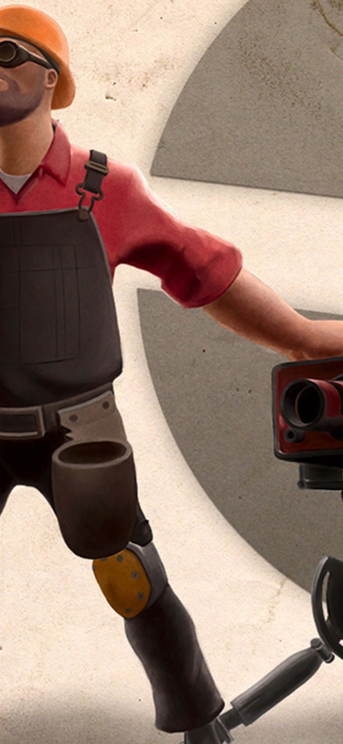 Upgrade your gaming experience with iPhone XS and Team Fortress 2! Hình nền