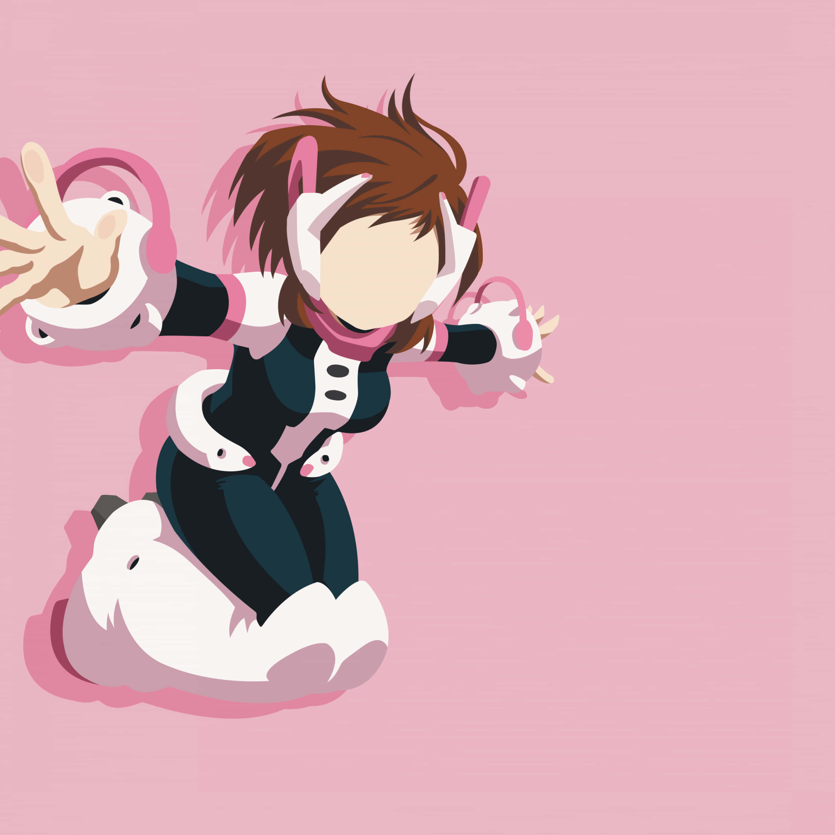 Uraraka nhảy thẩm mỹ Hình nền