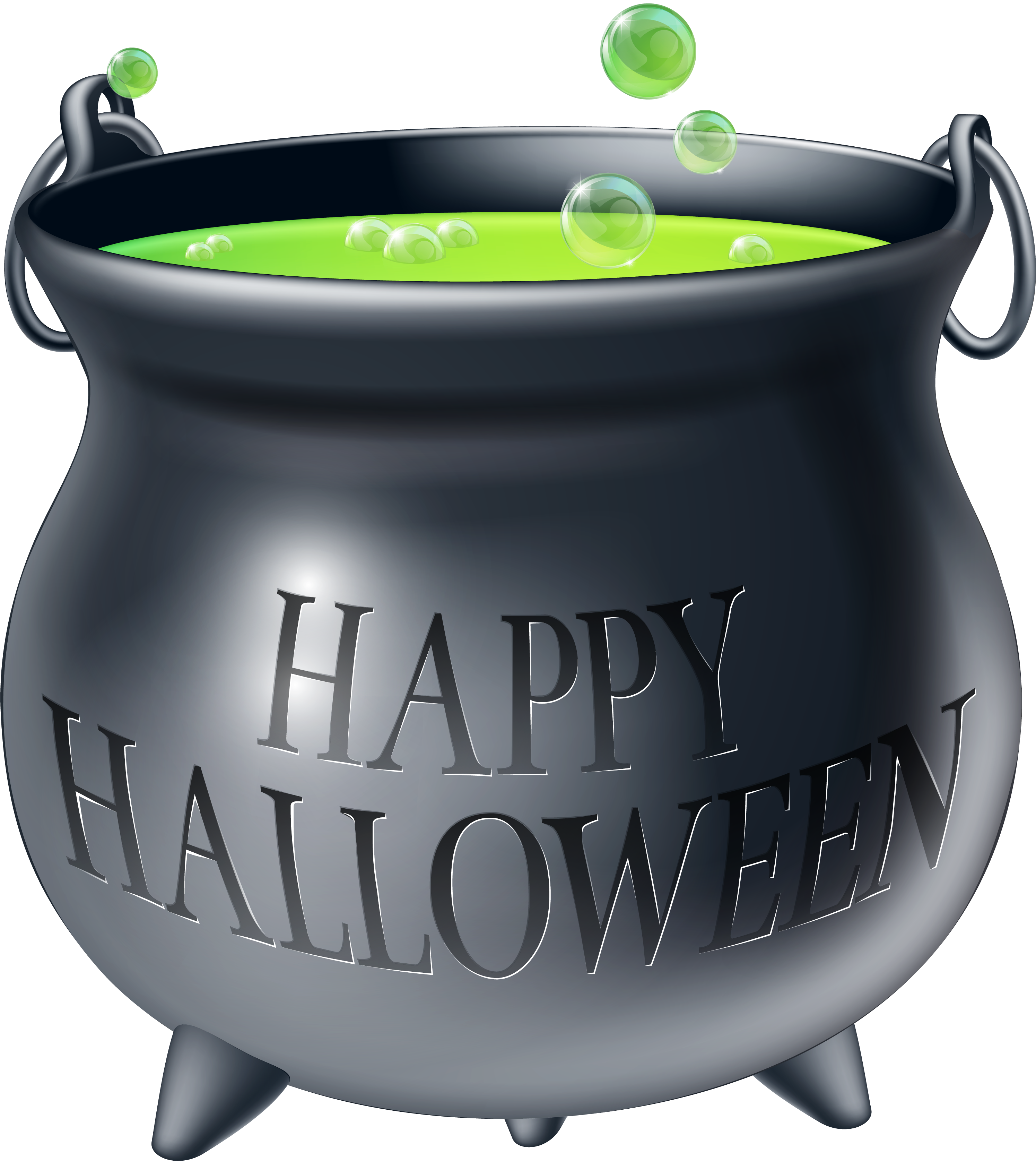 Vạc Halloween Sôi Sùng Sục Dung Dịch Xanh Hình nền