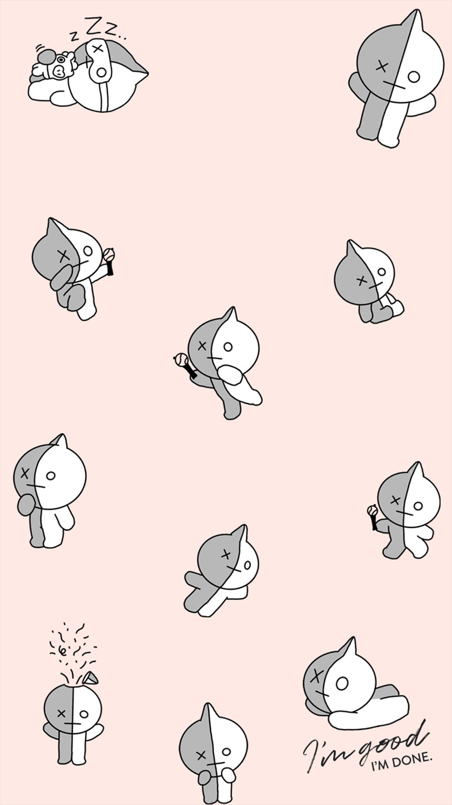Van BT21 Đáng Yêu Hình nền