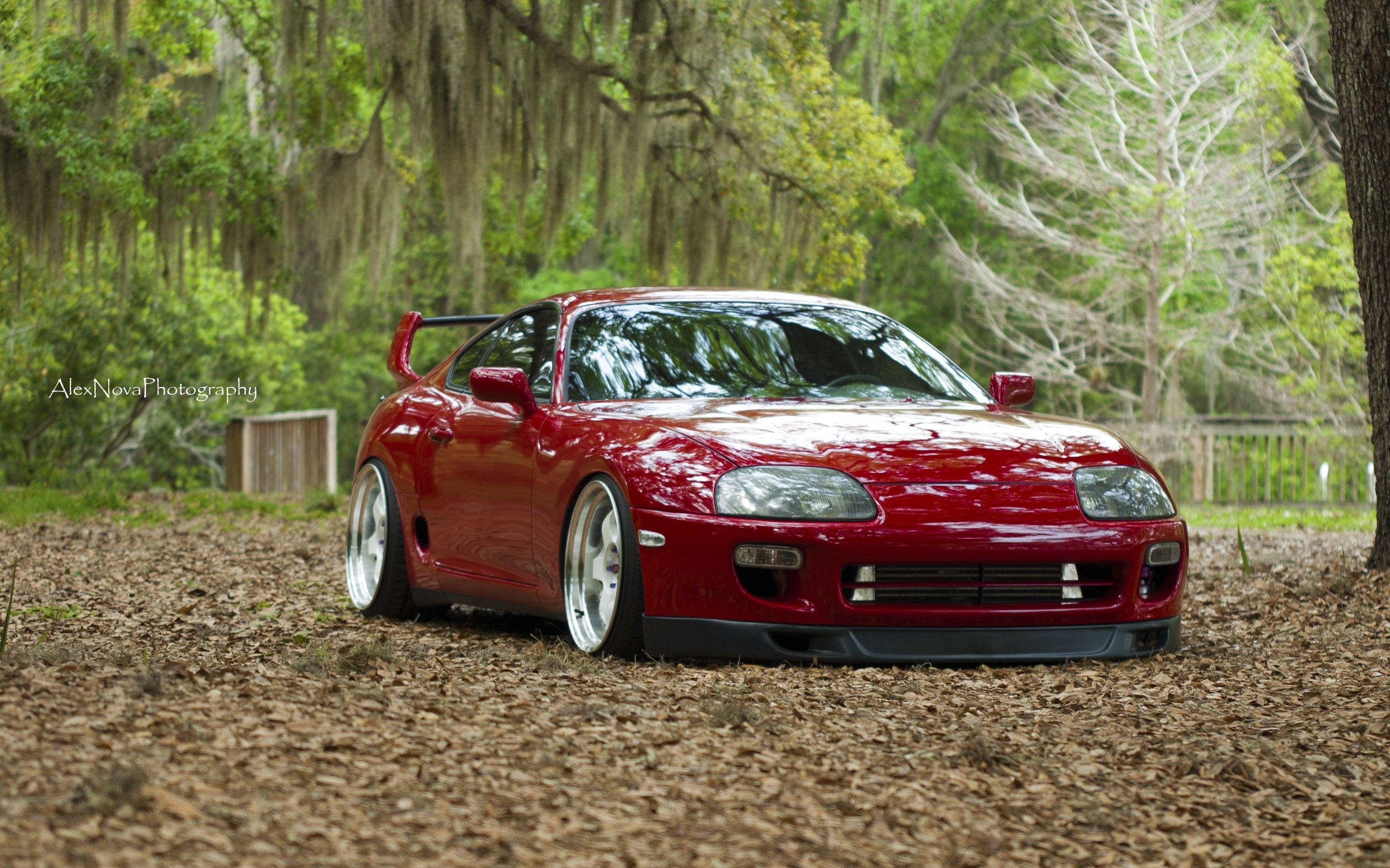 Vẻ đẹp cổ điển - Xe độ Toyota Supra Mk4 1994 Hình nền