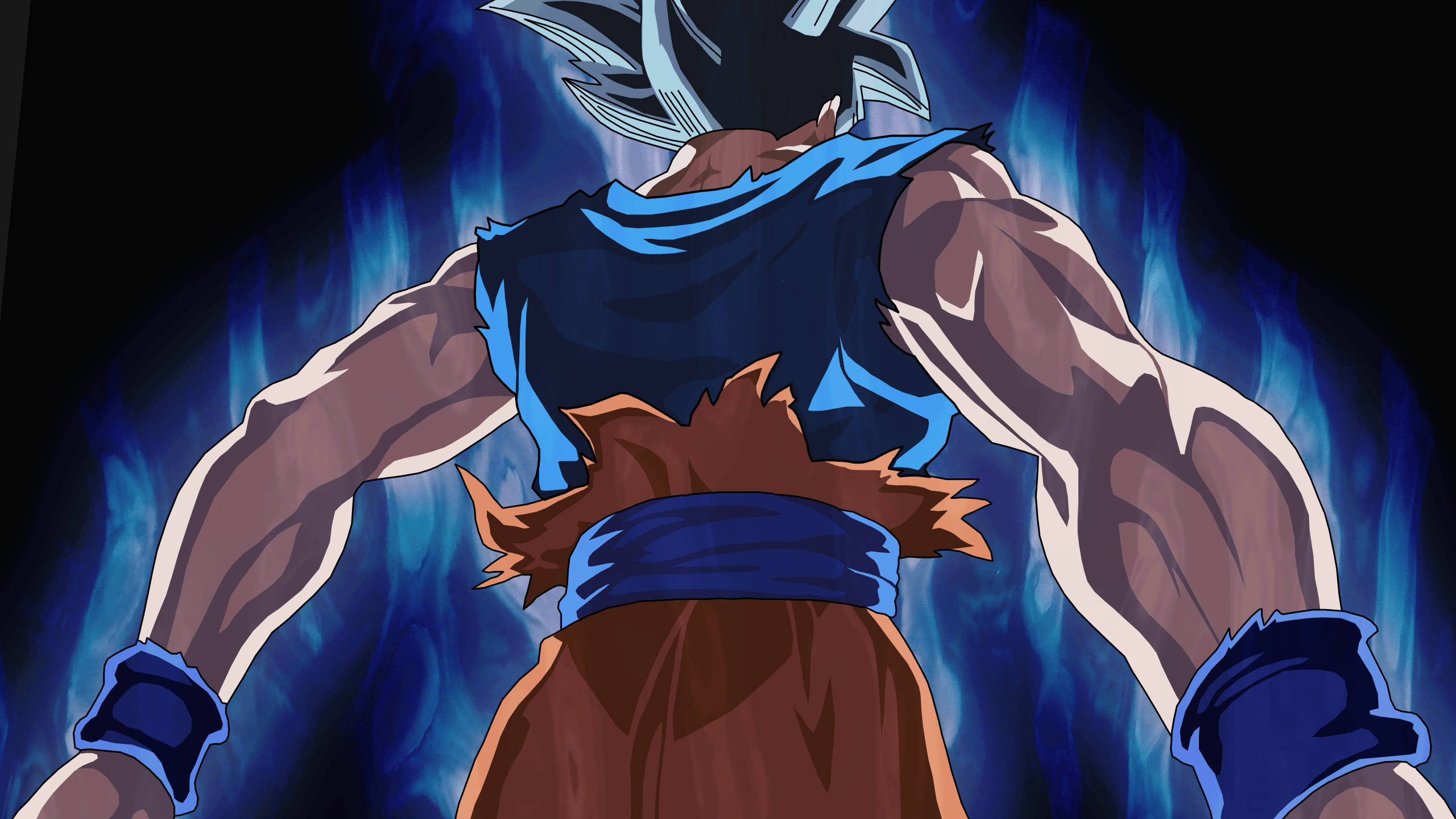 Vẻ đẹp Goku Bản năng Vũ trụ trong Dragon Ball Hình nền