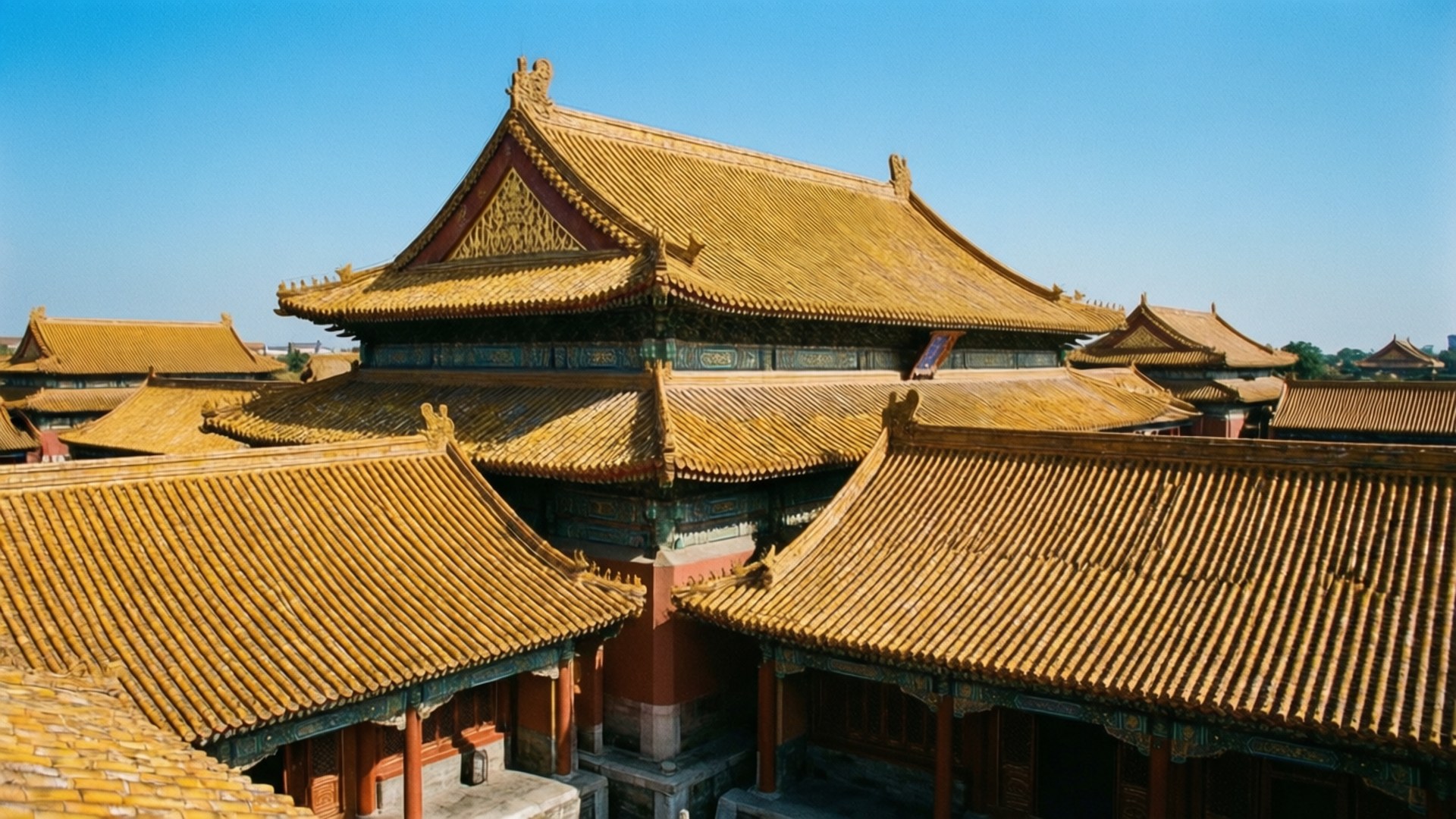 Vẻ Đẹp Hoàng Cung Tử Cấm Thành Hình nền