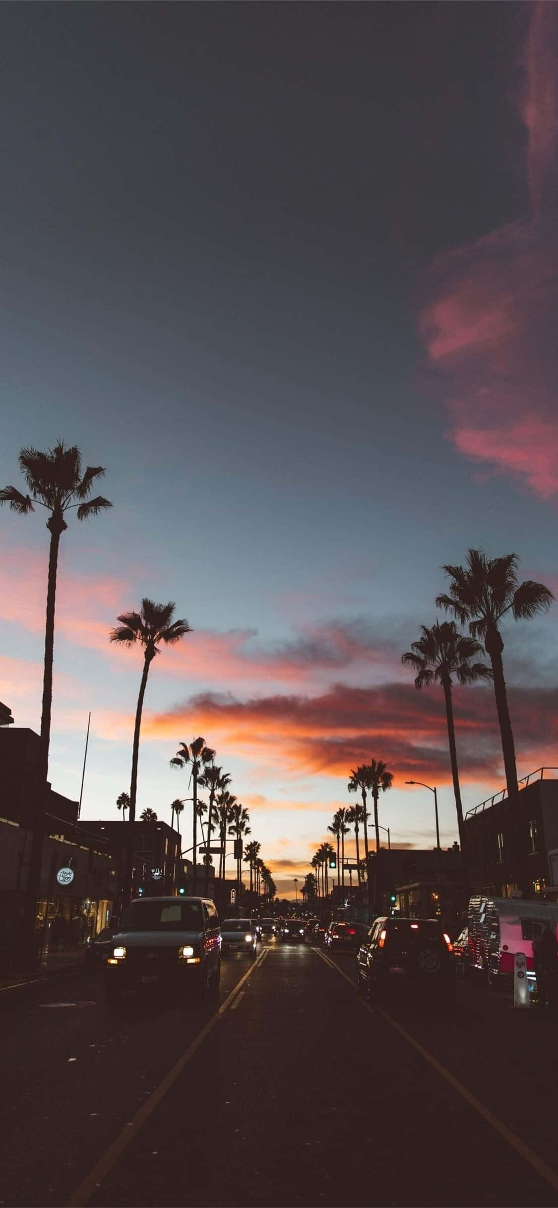 Vẻ đẹp của California được ghi lại trong iPhone X Hình nền