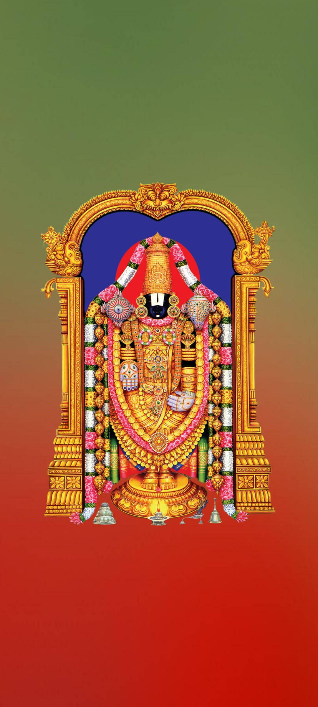 Venkateswara Swamy Hindu Deity Hình nền
