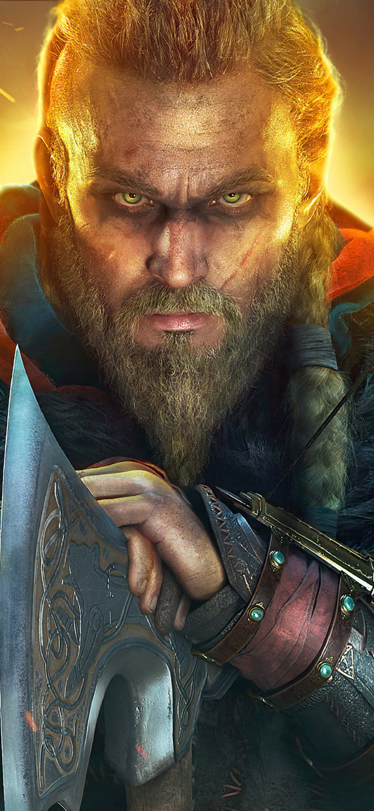 Vikings Eivor Varinsdottir iPhone Xs Max Assassin's Creed Valhalla Nền Hình nền