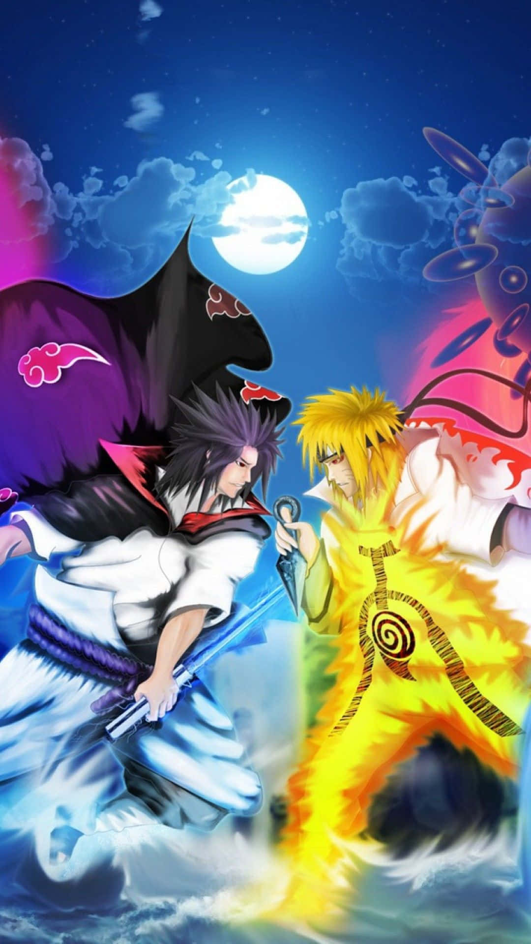 Vĩnh Hằng Vạn Hoa Đồng - Hình nền điện thoại Naruto Hình nền