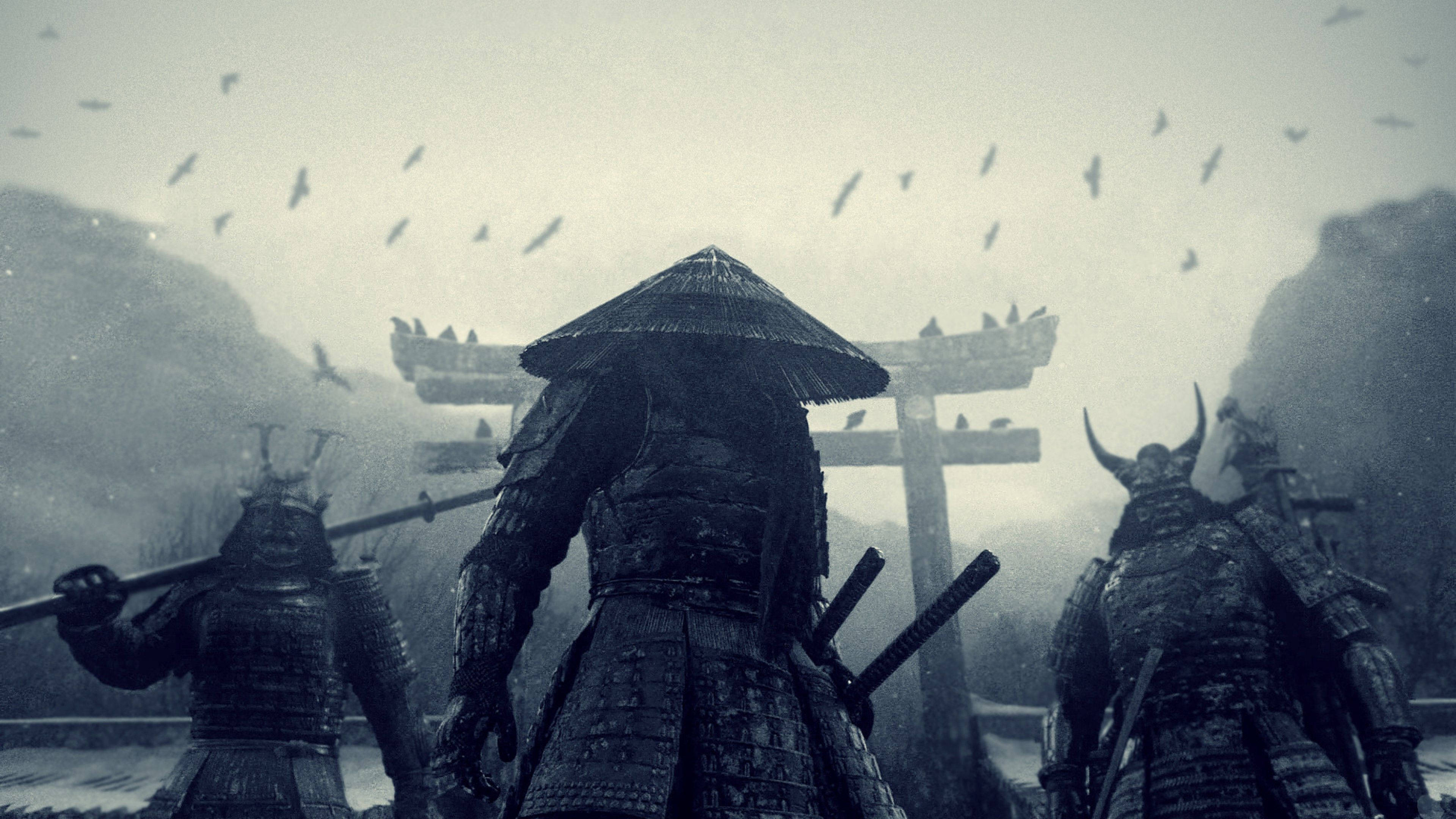 Võ sĩ Samurai Nhật Bản Hình nền