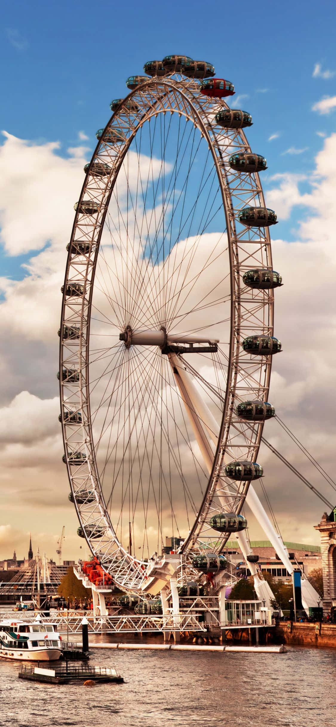 Vòng Đu Quay London Eye Hình nền