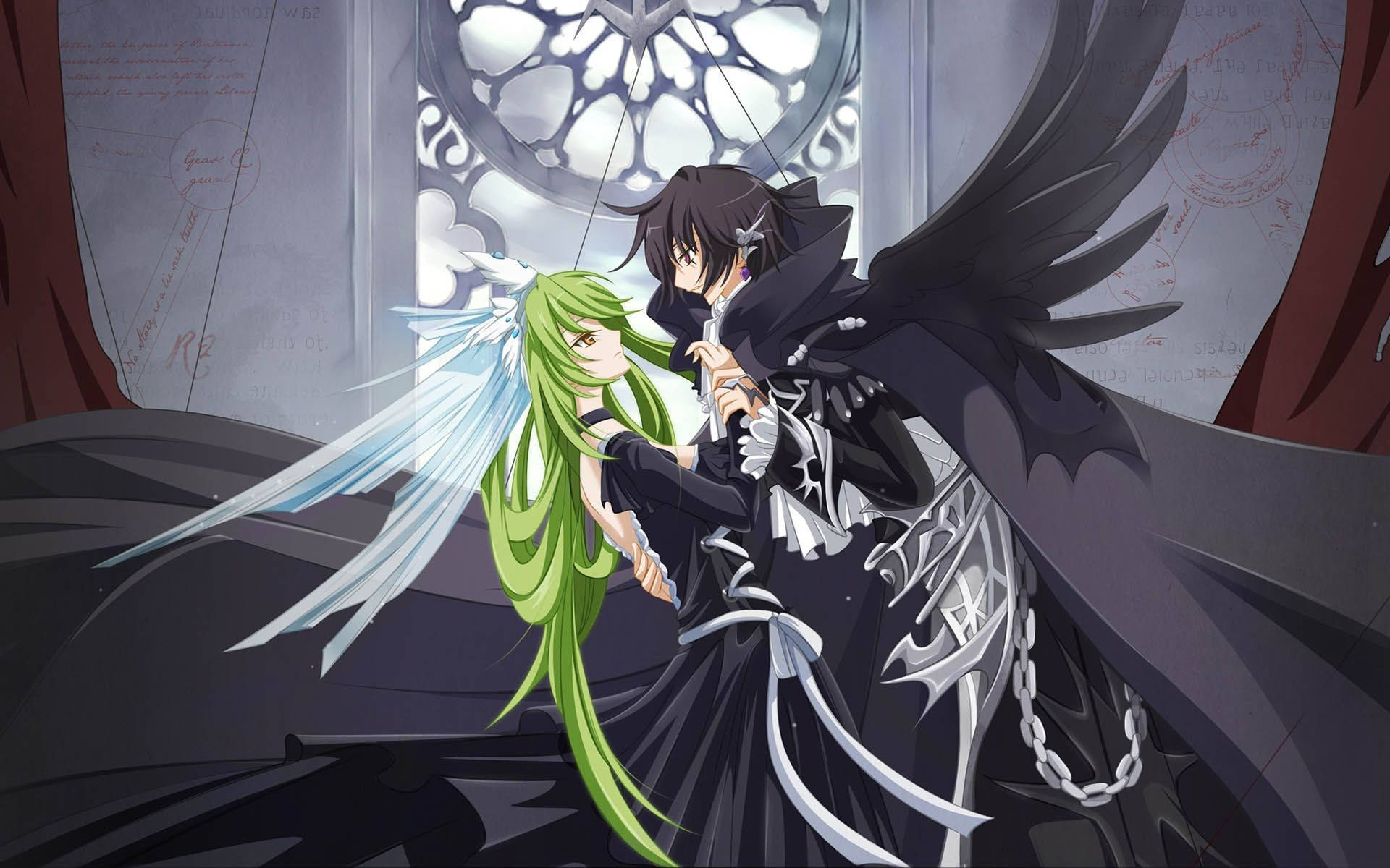 Vũ Điệu Anime Đen Tối Hình nền