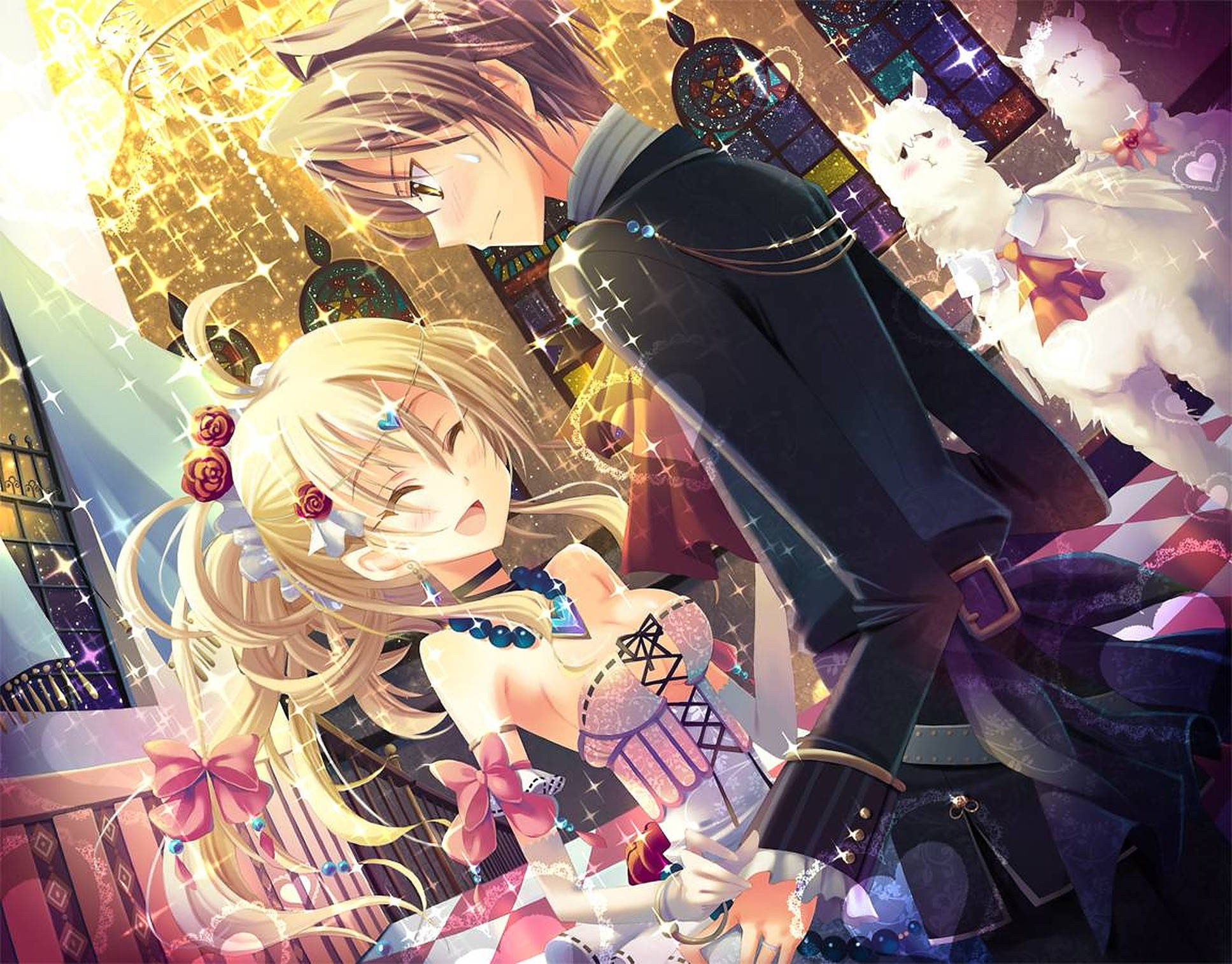 Vũ Điệu Lãng Mạn Anime Hình nền