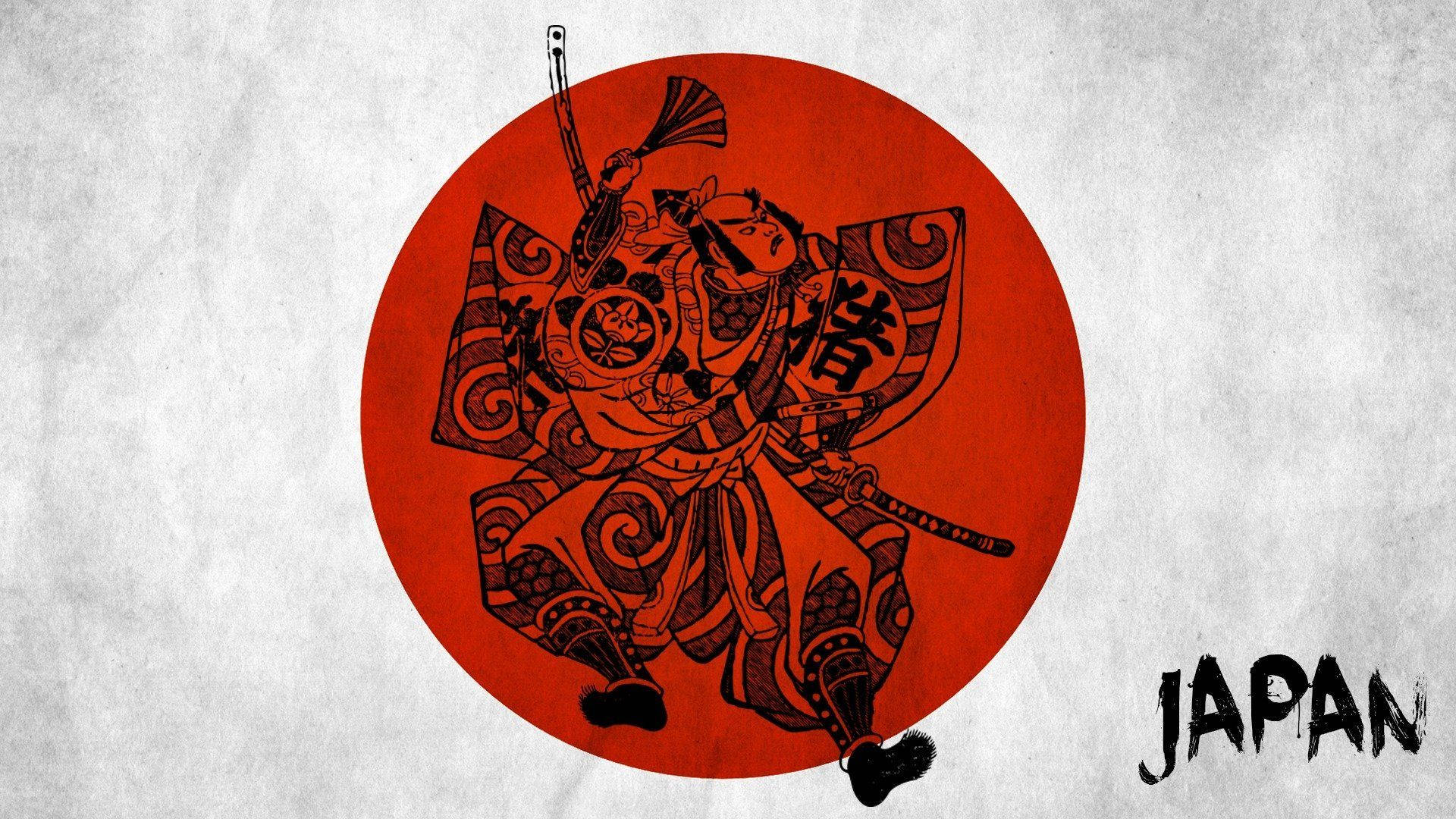 Vũ điệu Samurai Nhật Bản Hình nền