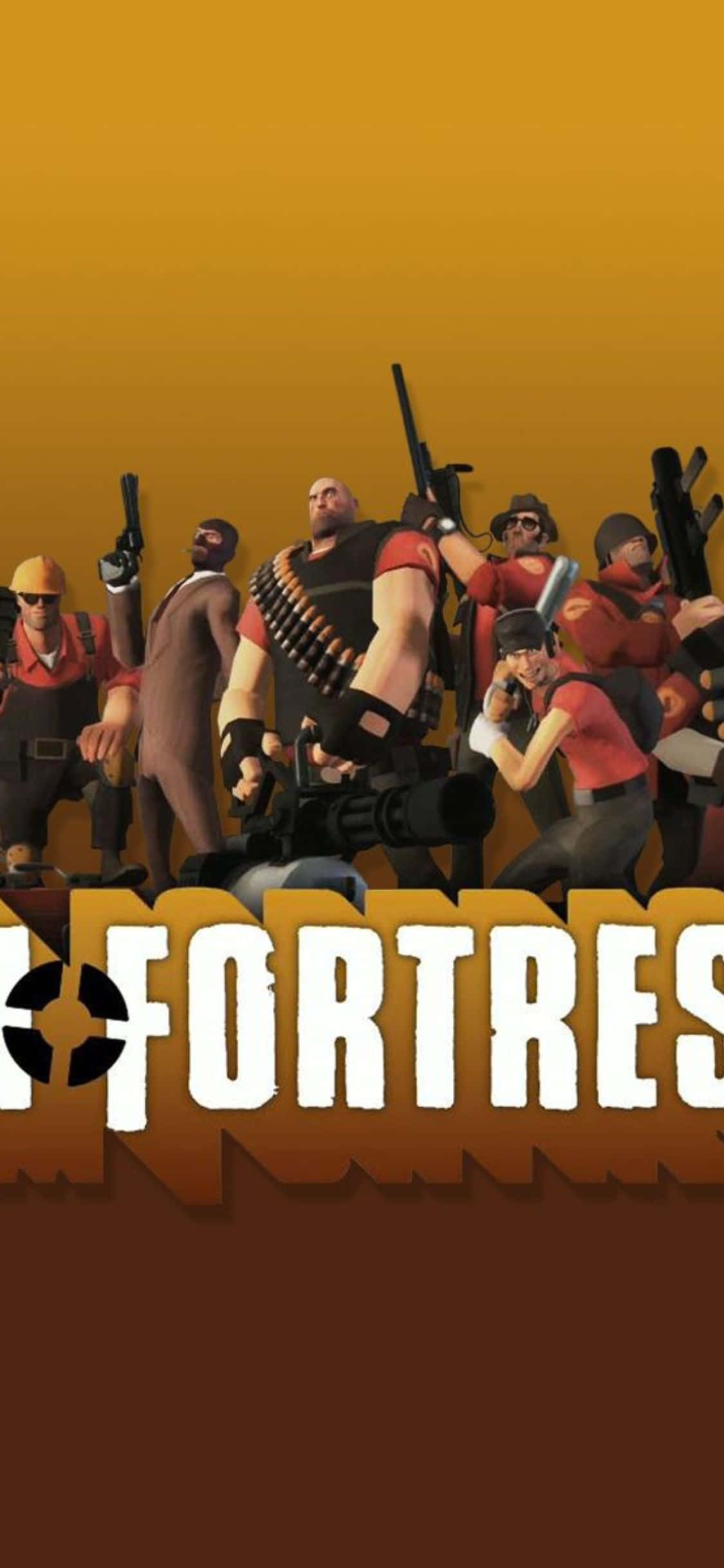 Vũ khí cho Team Fortress 2 trong Nền iPhone Xs Hình nền
