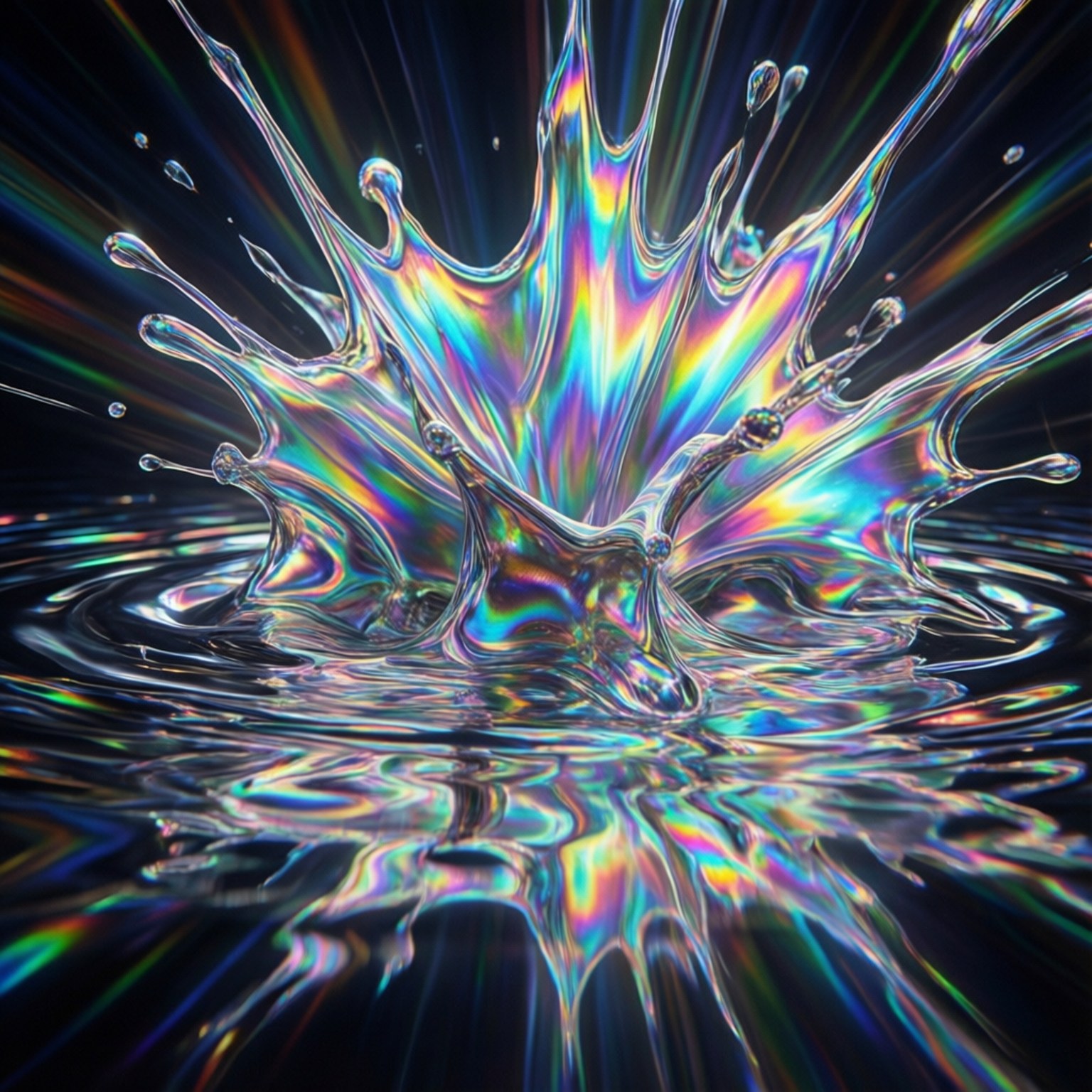 Vụ Nổ Holographic Hình nền