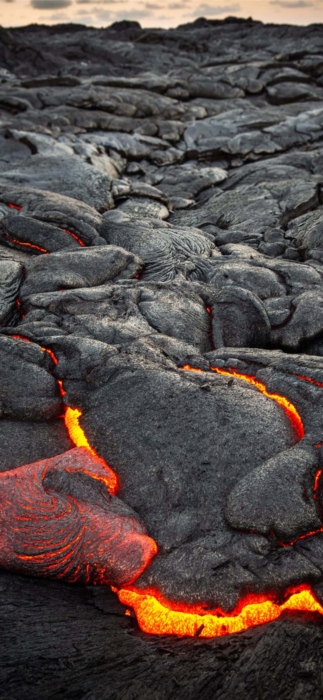 Vườn quốc gia Núi lửa Hawaii Dung nham rắn Hình nền