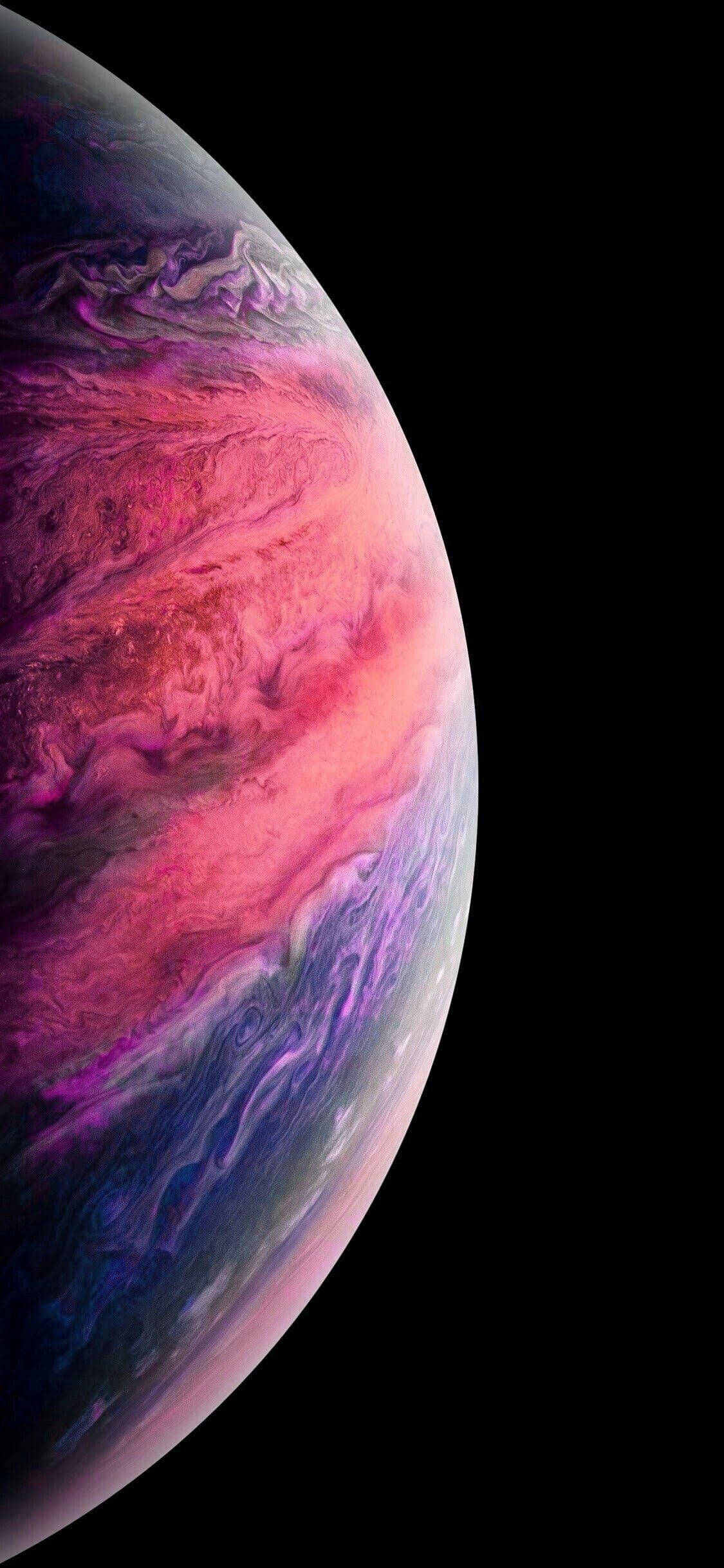 Vươn tới các vì sao và xa hơn nữa với iPhone XS Planet Hình nền