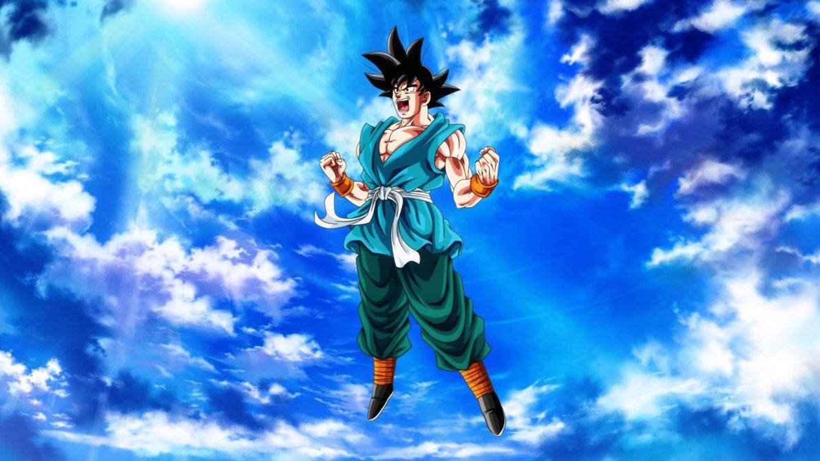 Hình nền Goku biến đổi thành Saiyan vượt qua dạng thần thánh. — Goku Hình nền