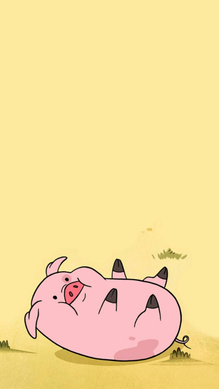 Waddles Lộn Ngược Hình nền