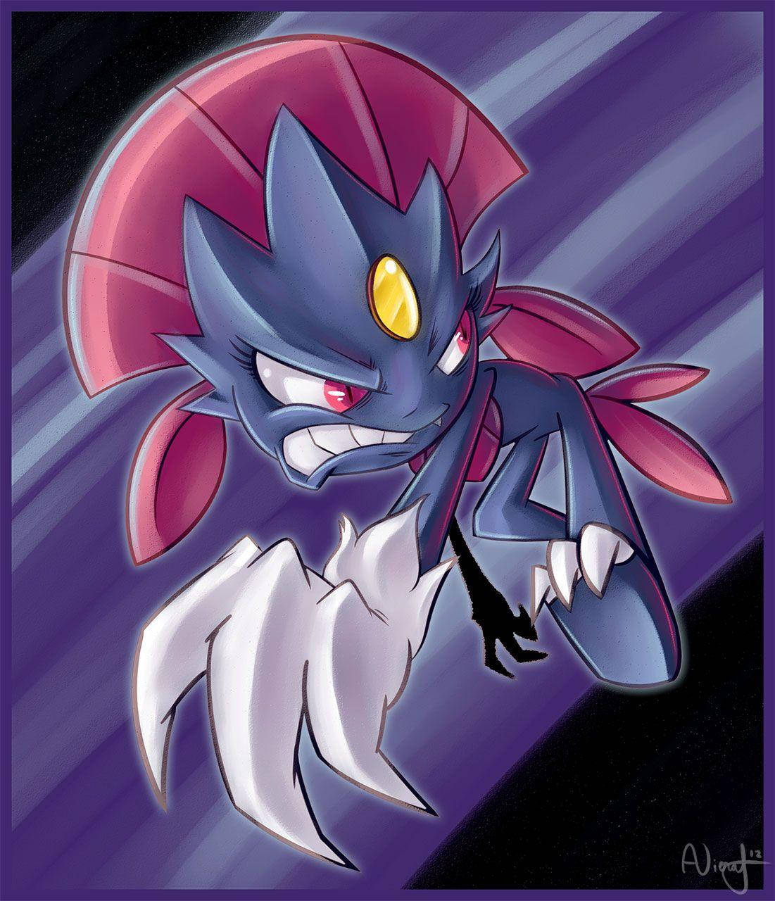 Weavile hoạt hình Hình nền