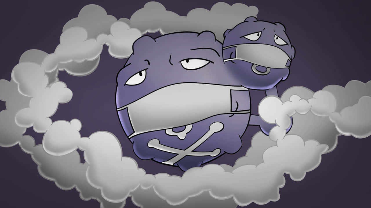 Weezing đeo khẩu trang Hình nền