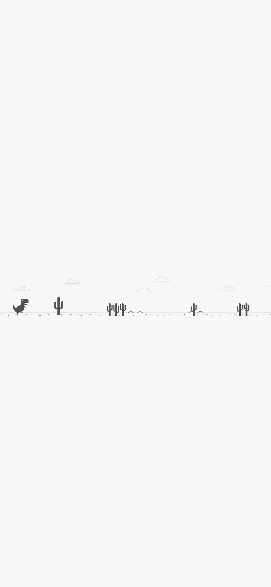 White No Internet Dinosaur iPhone Hình nền