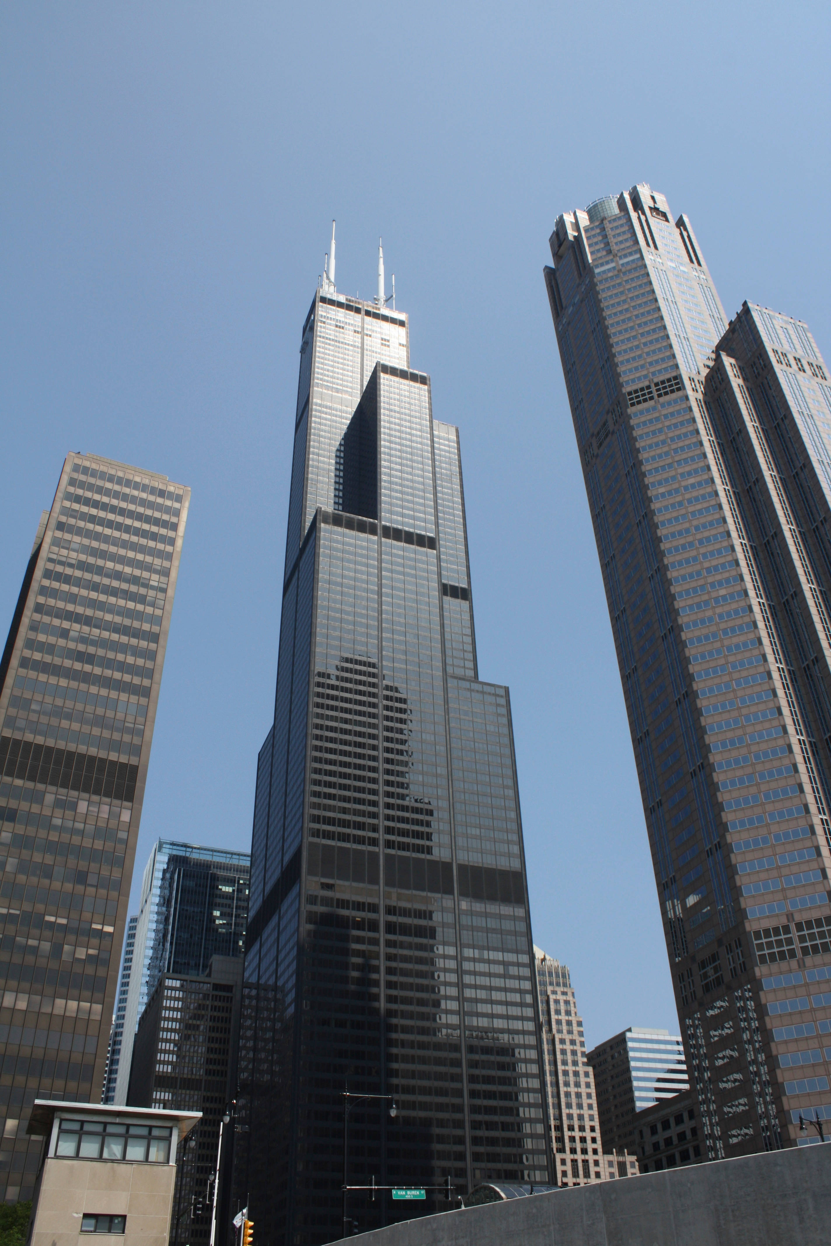 Willis Tower Tòa Nhà Chọc Trời 108 Tầng Chicago Hình nền