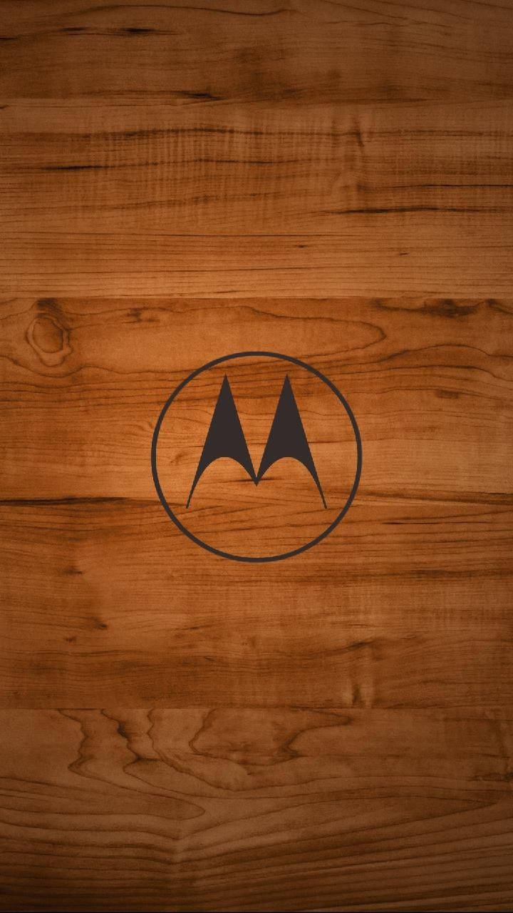Wooden Motorola Logo Hình nền