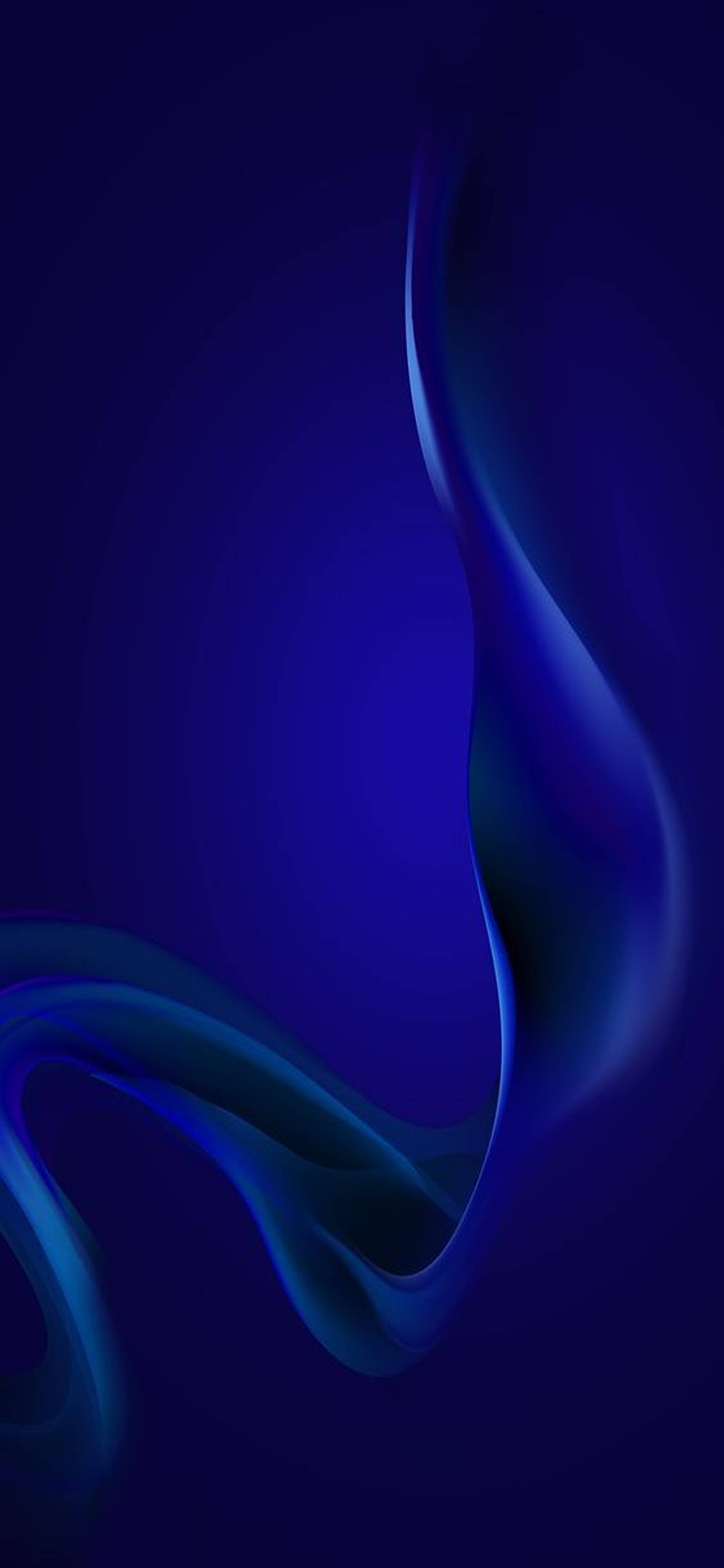 Xanh Hoàng Gia Trừu Tượng Redmi Note 9 Pro Hình nền