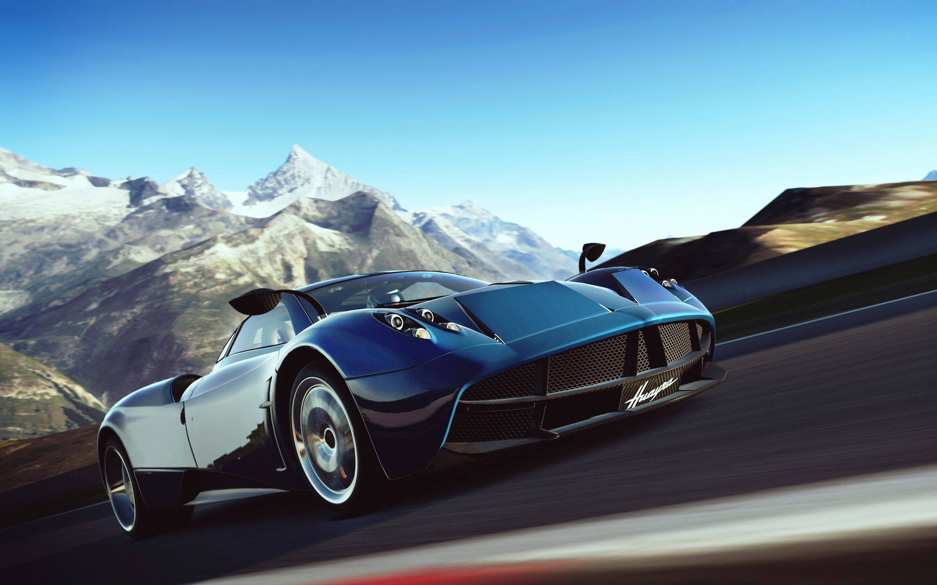 Hình nền xe 4K Pagani Huayra
