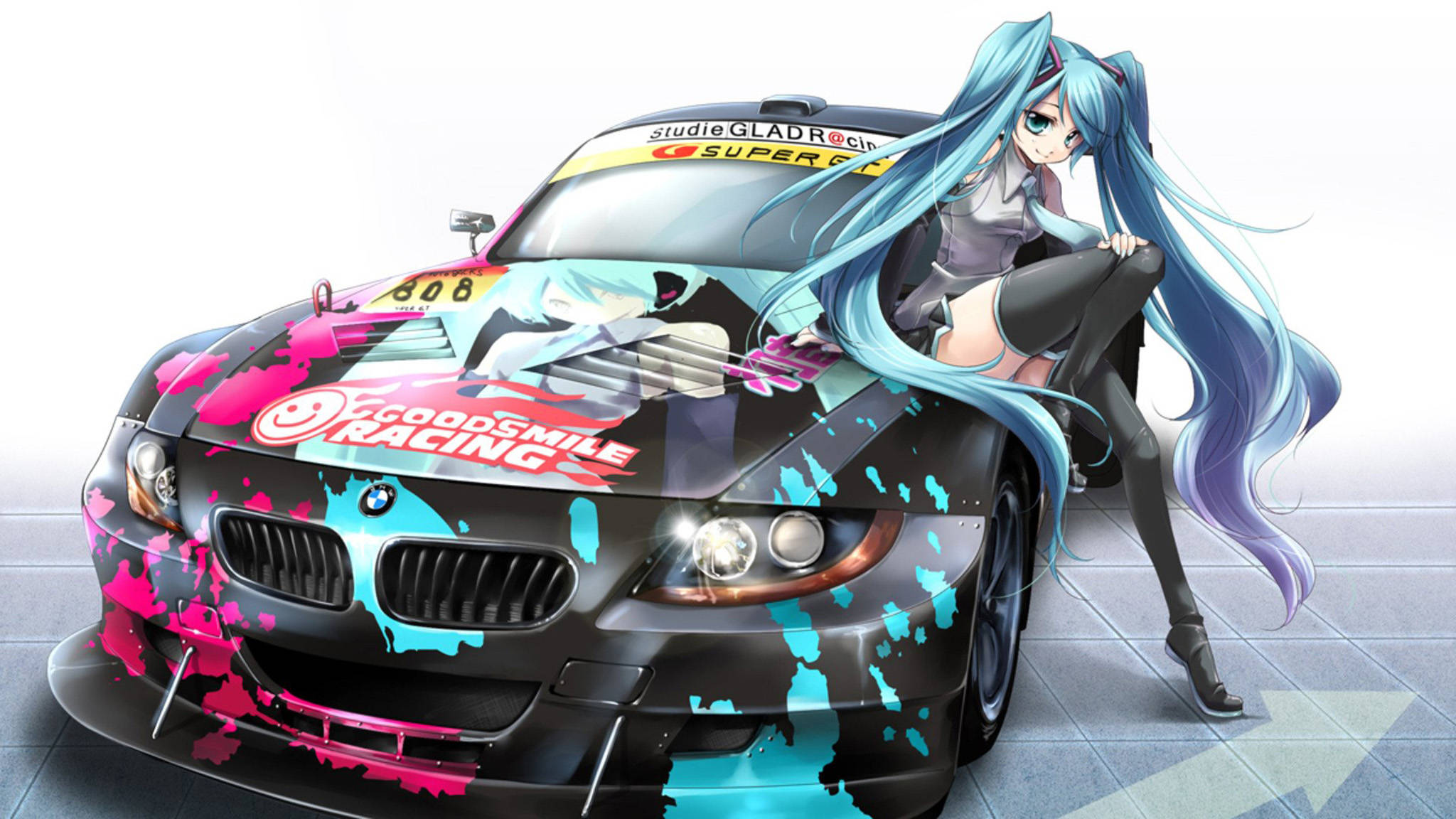 Xe Anime BMW Z4 Hình nền