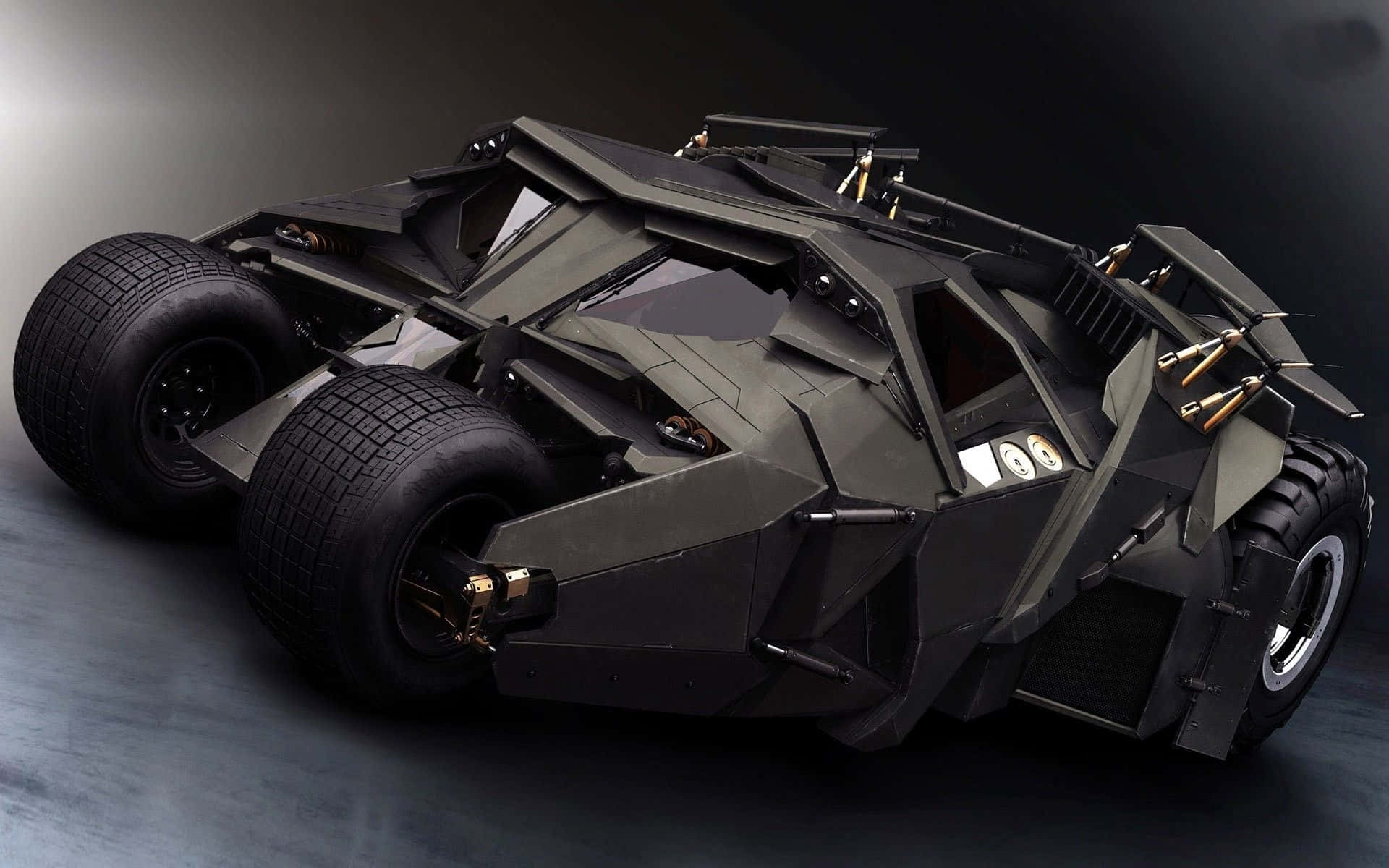 Xe Batman Các Bộ Phận Kim Loại Hình nền