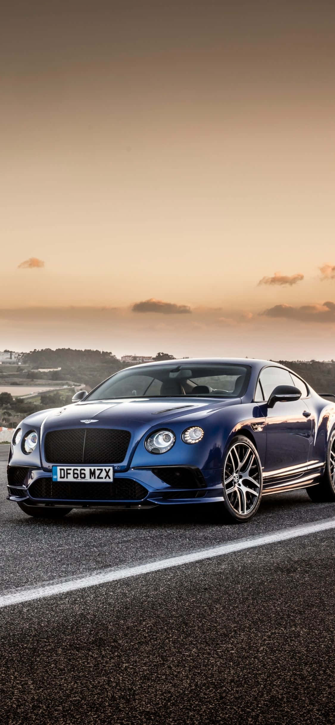 Xe Bentley Xanh Đậu iPhone Hình nền
