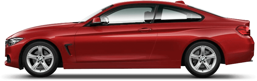 Xe BMW 4 Series Coupe màu đỏ nhìn nghiêng Hình nền