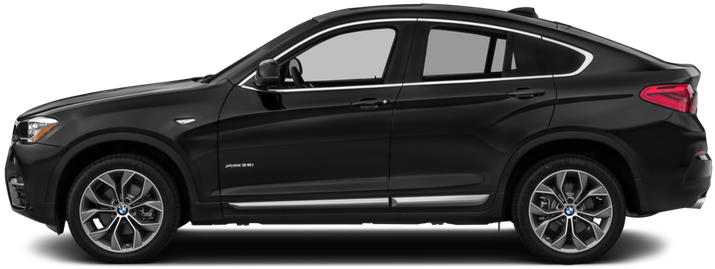 Xe BMW X6 Màu Đen Nhìn Nghiêng Hình nền