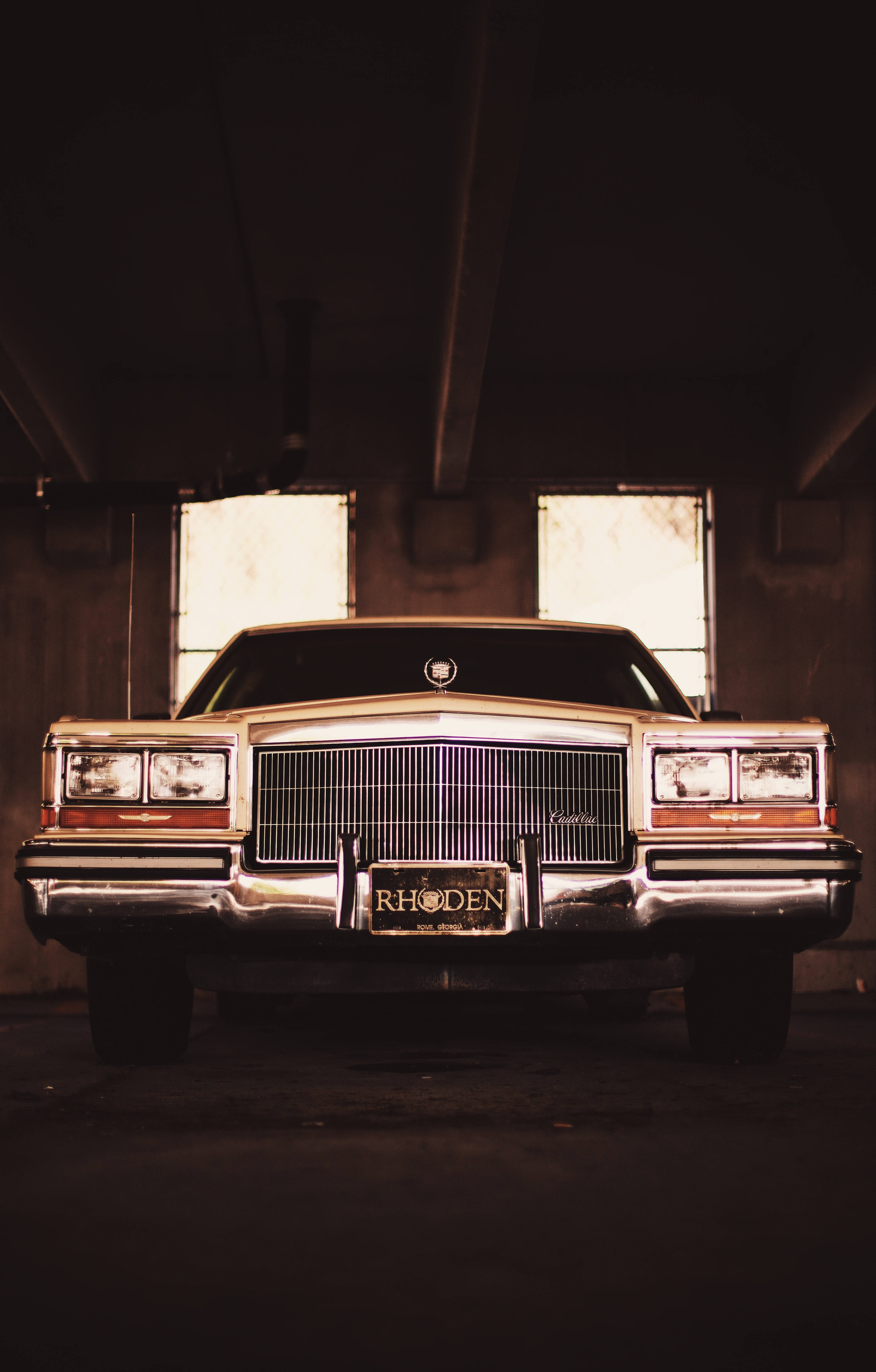 Xe Cadillac Brougham cổ điển Hình nền