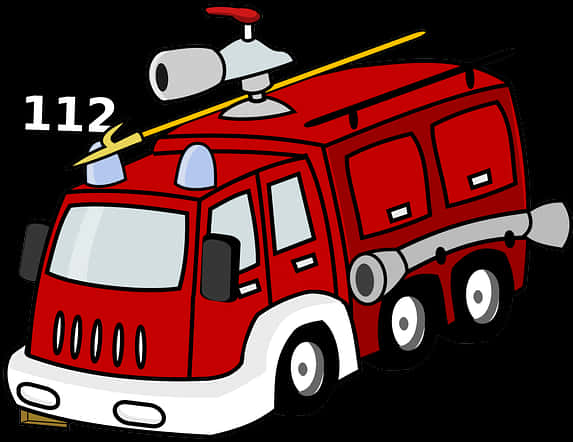Xe cứu hỏa hoạt hình112 Hình nền