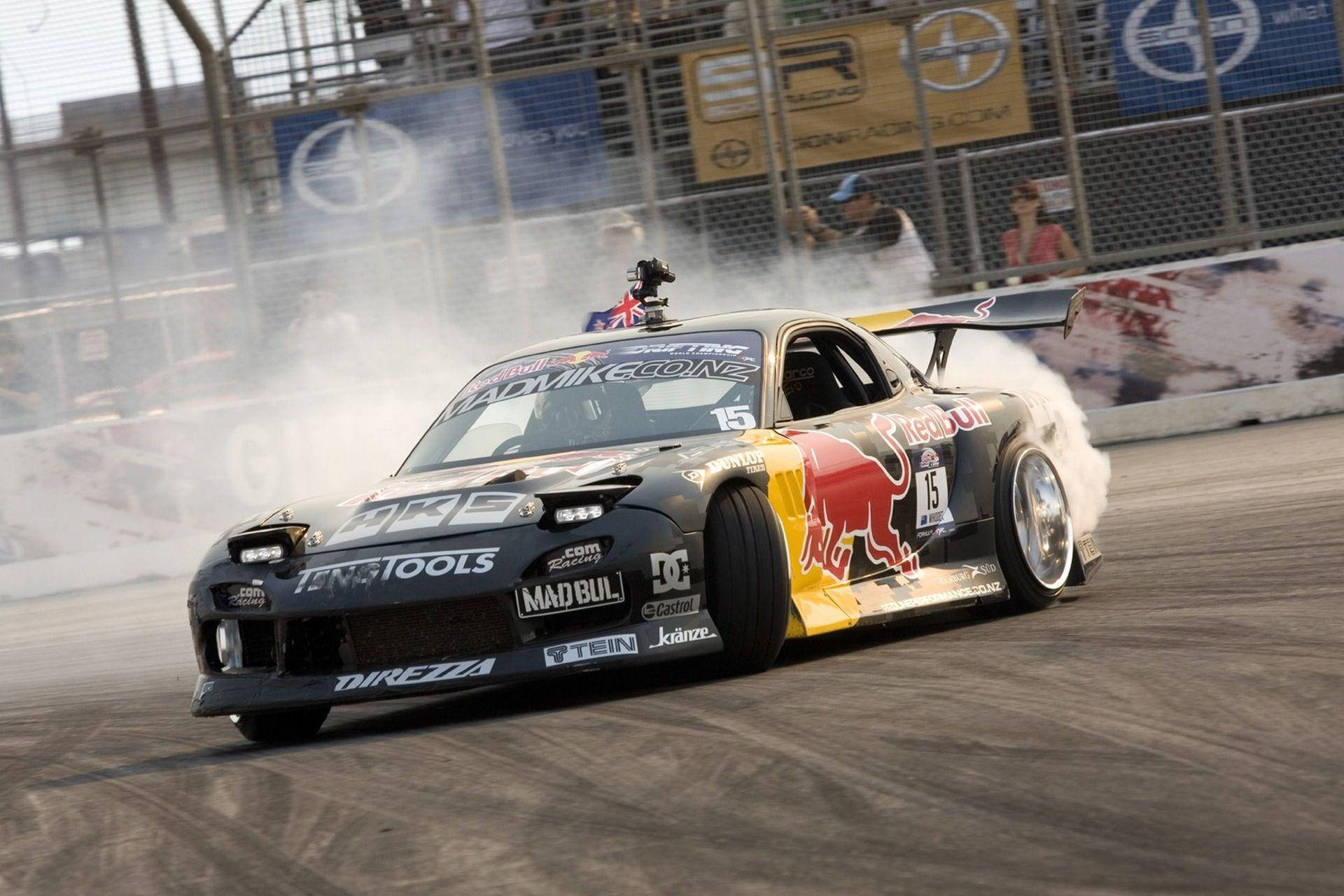 Xe Drift Mazda RX-7 Gắn Camera Hình nền