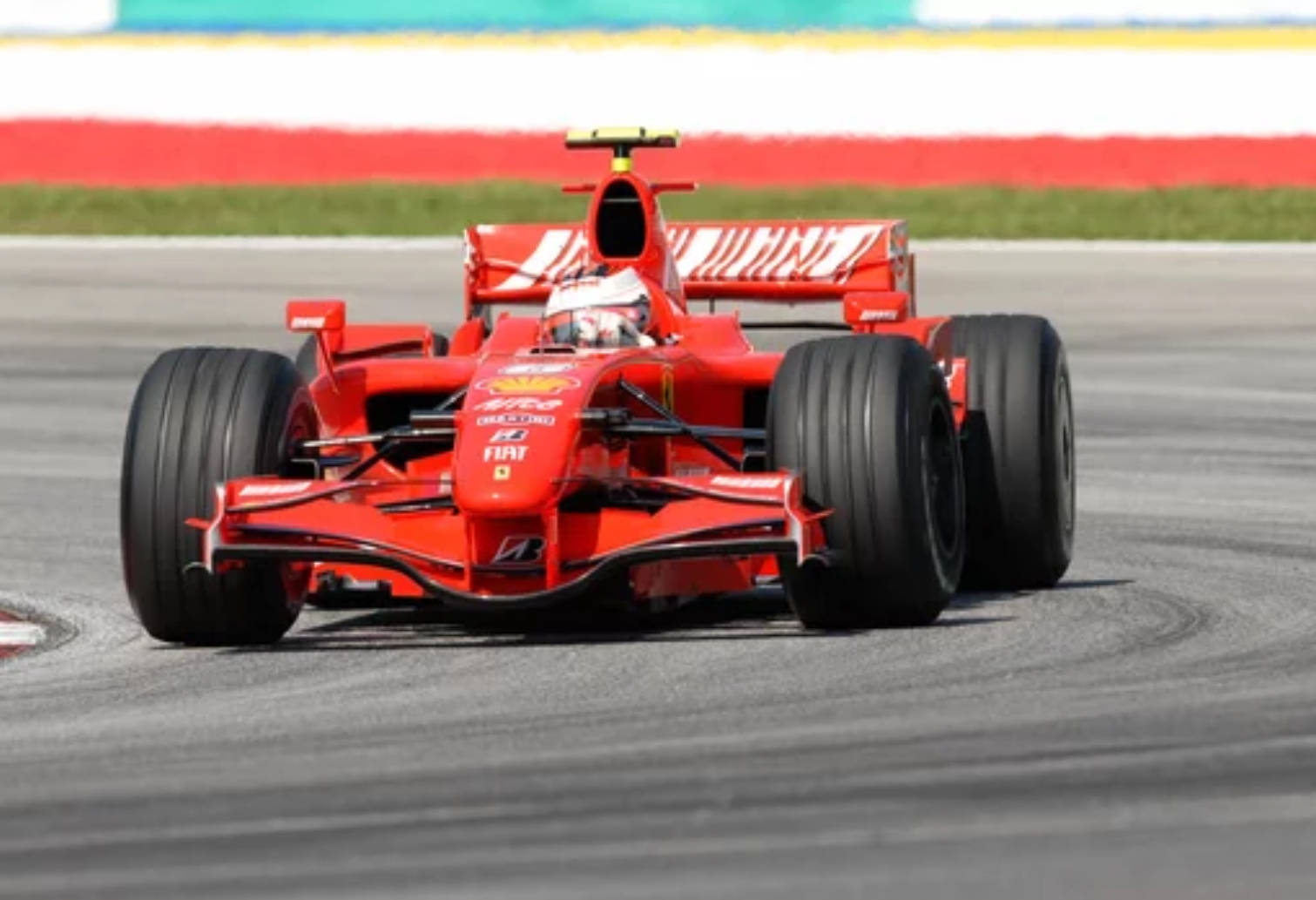 Xe đua Ferrari F1 đỏ 4K Hình nền