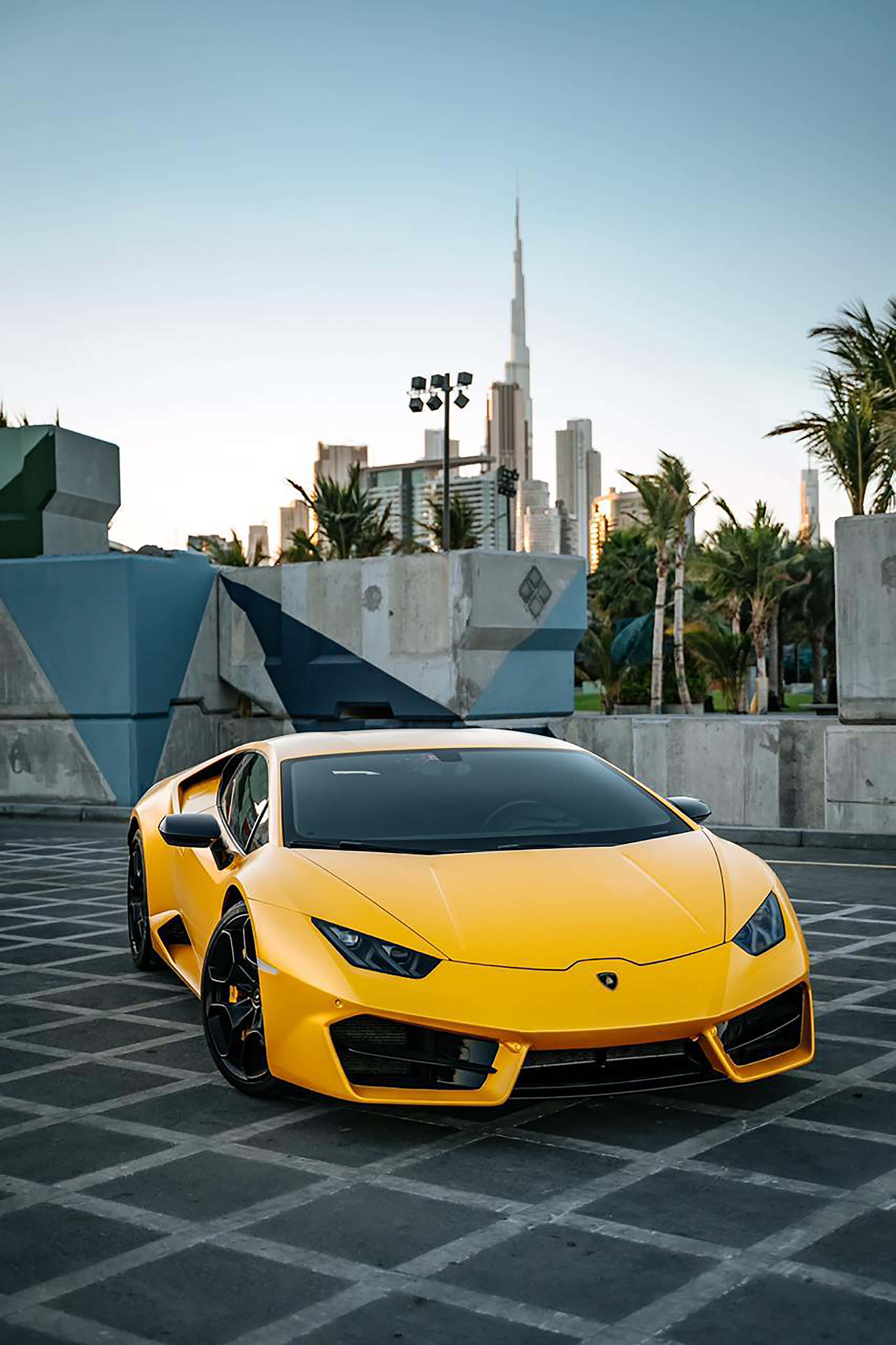 Xe Lamborghini Độc Quyền Trên Đường Cao Tốc Hình nền