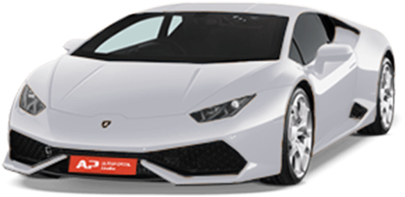 Xe Lamborghini Huracan Evo màu trắng nhìn nghiêng Hình nền